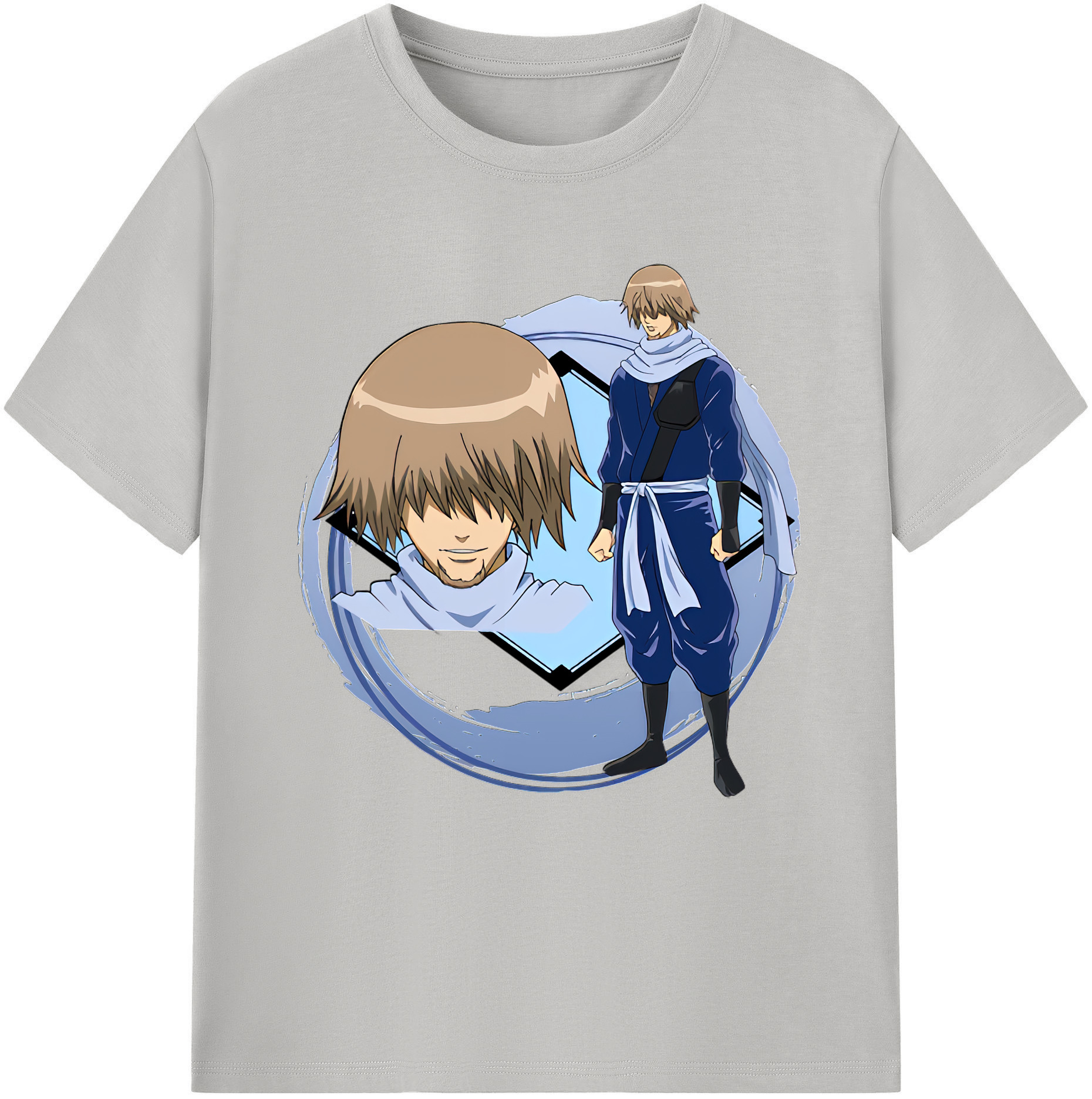 （画像用） ぎんたま 坂田銀時（さかたぎんとき） 神楽 志村新八（しむら しんぱち） GINTAMA Sakata Gintoki Kagura Shimura Shinpachi レディースカジュアルプリントTシャツ（綿100％）
