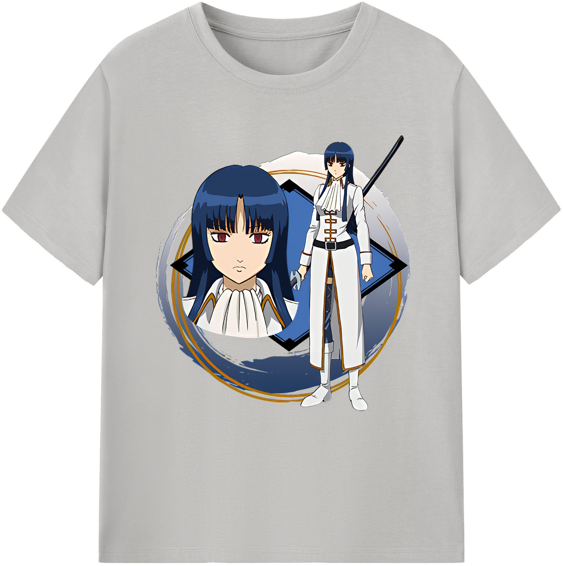 （画像用） ぎんたま 坂田銀時（さかたぎんとき） 神楽 志村新八（しむら しんぱち） GINTAMA Sakata Gintoki Kagura Shimura Shinpachi レディースカジュアルプリントTシャツ（綿100％）