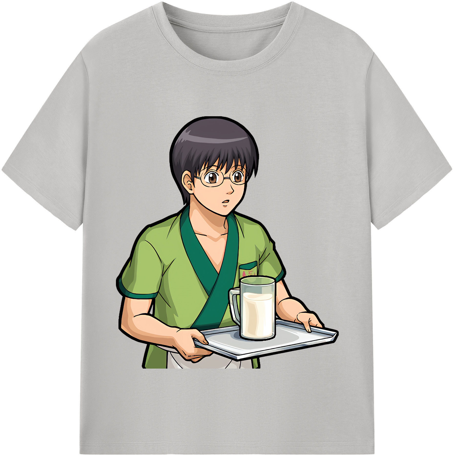 （画像用） ぎんたま 坂田銀時（さかたぎんとき） 神楽 志村新八（しむら しんぱち） GINTAMA Sakata Gintoki Kagura Shimura Shinpachi レディースカジュアルプリントTシャツ（綿100％）
