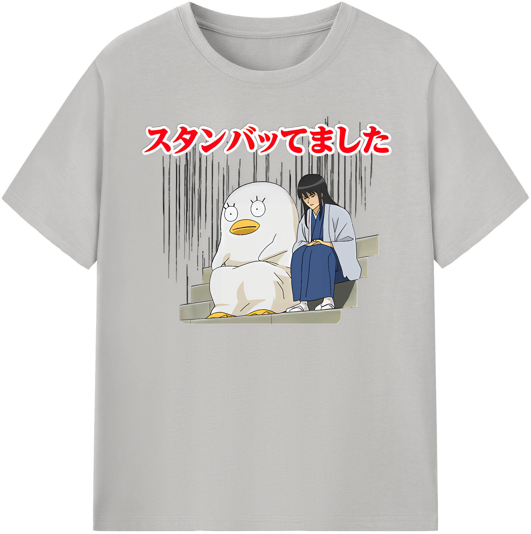 （画像用） ぎんたま 坂田銀時（さかたぎんとき） 神楽 志村新八（しむら しんぱち） GINTAMA Sakata Gintoki Kagura Shimura Shinpachi レディースカジュアルプリントTシャツ（綿100％）