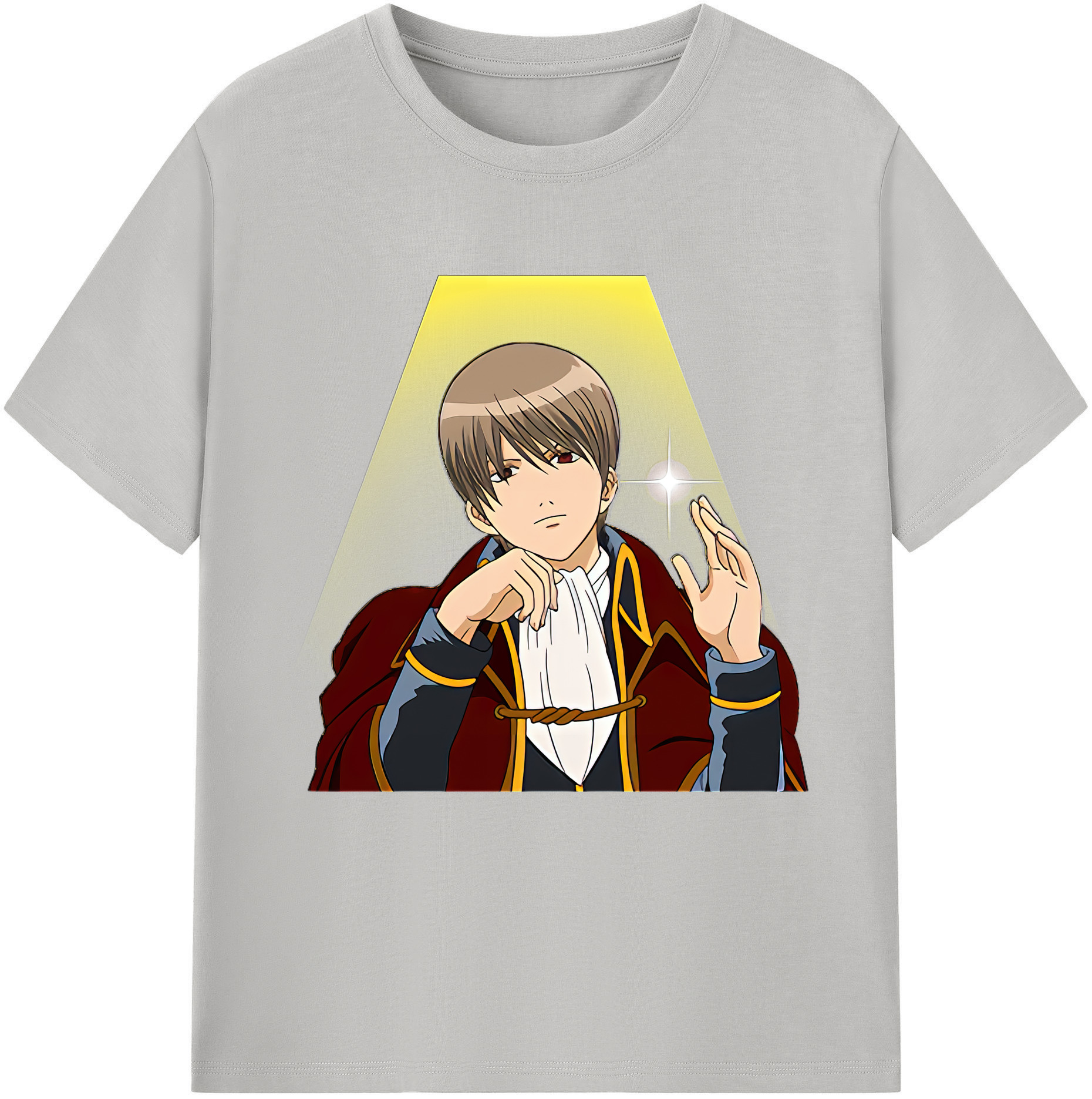 （画像用） ぎんたま 坂田銀時（さかたぎんとき） 神楽 志村新八（しむら しんぱち） GINTAMA Sakata Gintoki Kagura Shimura Shinpachi レディースカジュアルプリントTシャツ（綿100％）