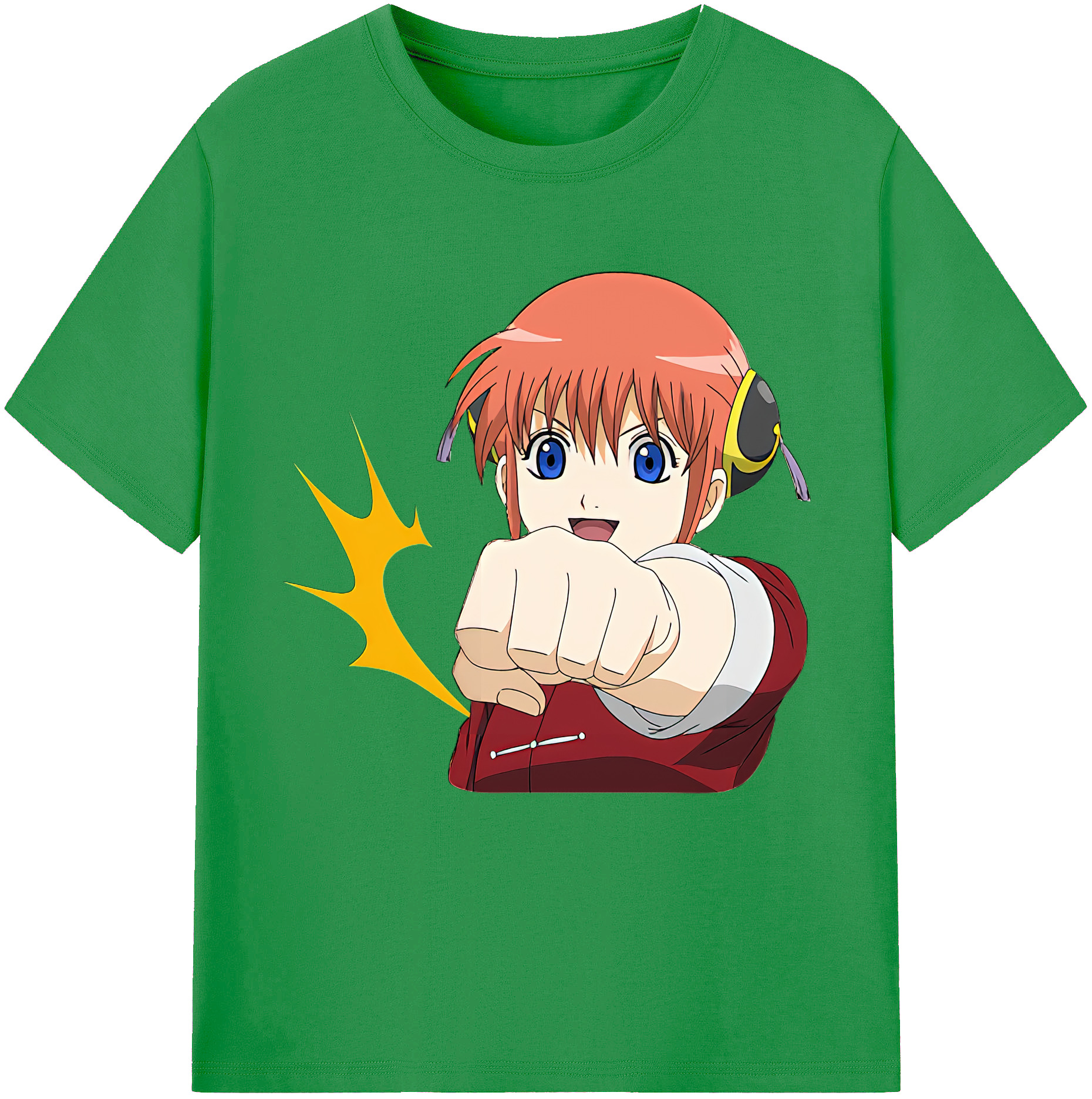 （画像用） ぎんたま 坂田銀時（さかたぎんとき） 神楽 志村新八（しむら しんぱち） GINTAMA Sakata Gintoki Kagura Shimura Shinpachi レディースカジュアルプリントTシャツ（綿100％）