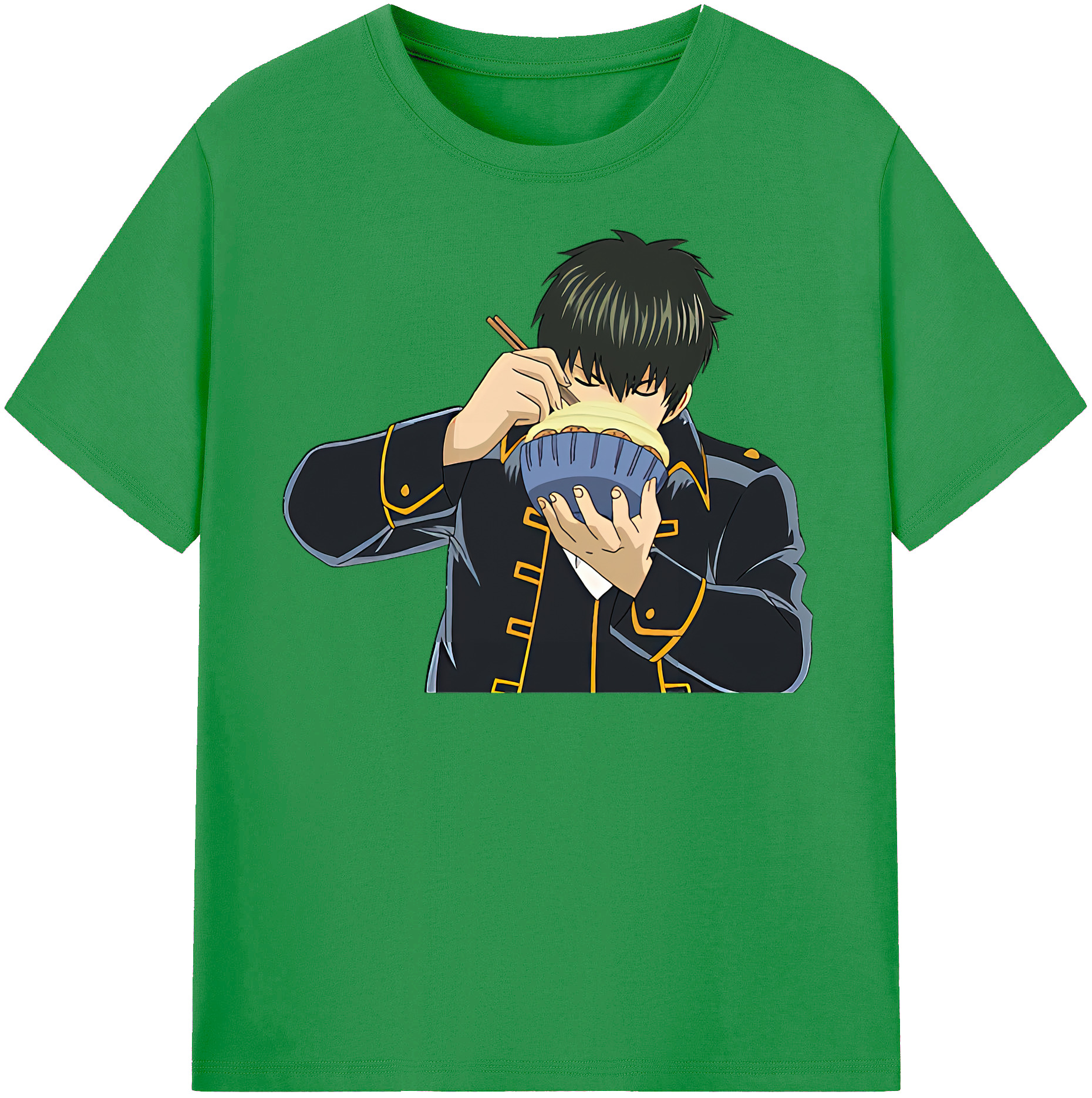 （画像用） ぎんたま 坂田銀時（さかたぎんとき） 神楽 志村新八（しむら しんぱち） GINTAMA Sakata Gintoki Kagura Shimura Shinpachi レディースカジュアルプリントTシャツ（綿100％）