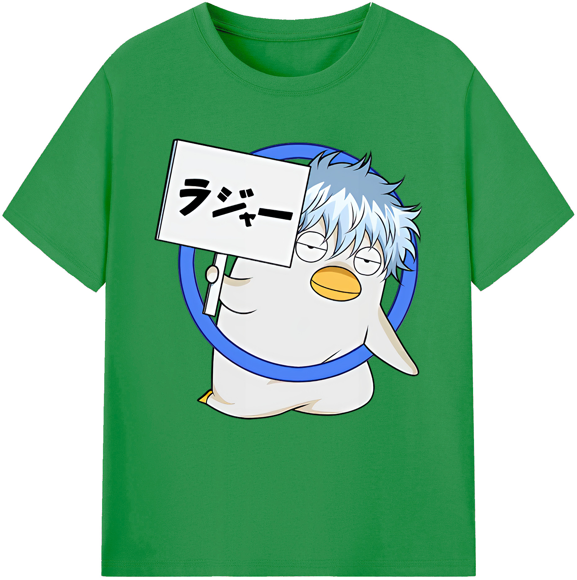 （画像用） ぎんたま 坂田銀時（さかたぎんとき） 神楽 志村新八（しむら しんぱち） GINTAMA Sakata Gintoki Kagura Shimura Shinpachi レディースカジュアルプリントTシャツ（綿100％）