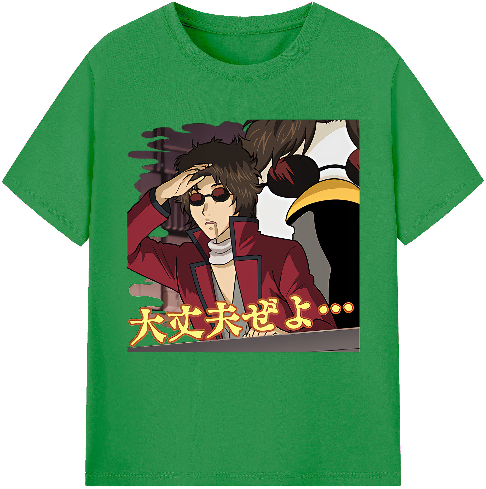 （画像用） ぎんたま 坂田銀時（さかたぎんとき） 神楽 志村新八（しむら しんぱち） GINTAMA Sakata Gintoki Kagura Shimura Shinpachi レディースカジュアルプリントTシャツ（綿100％）