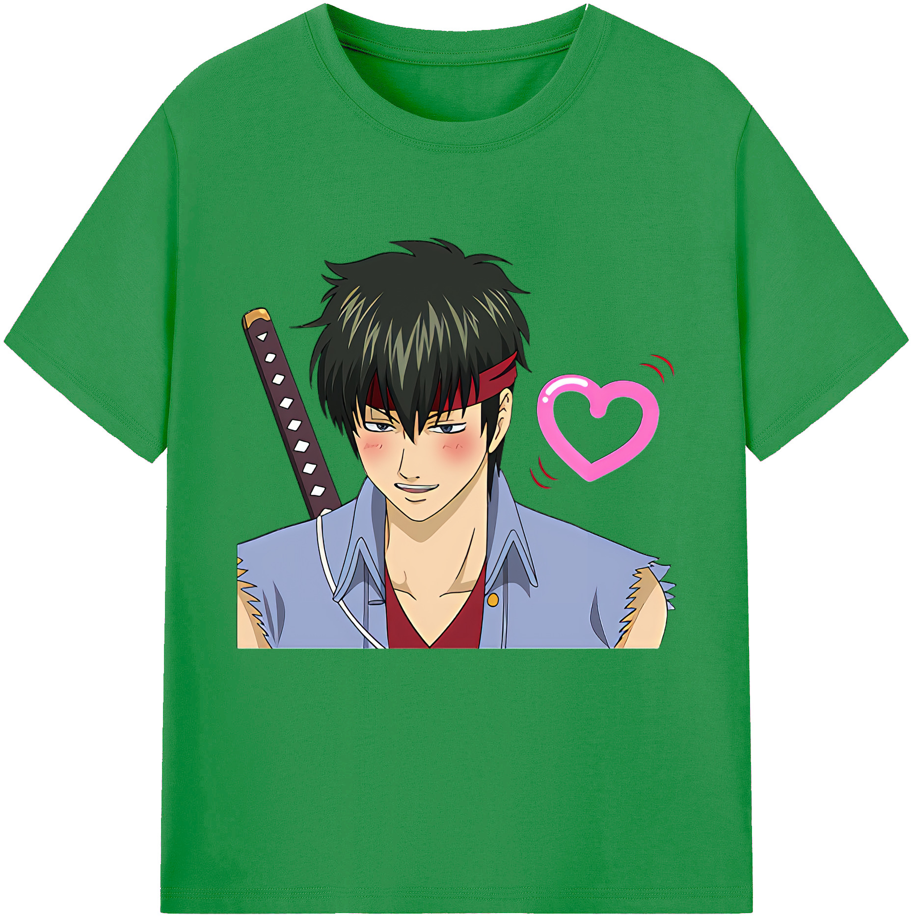 （画像用） ぎんたま 坂田銀時（さかたぎんとき） 神楽 志村新八（しむら しんぱち） GINTAMA Sakata Gintoki Kagura Shimura Shinpachi レディースカジュアルプリントTシャツ（綿100％）