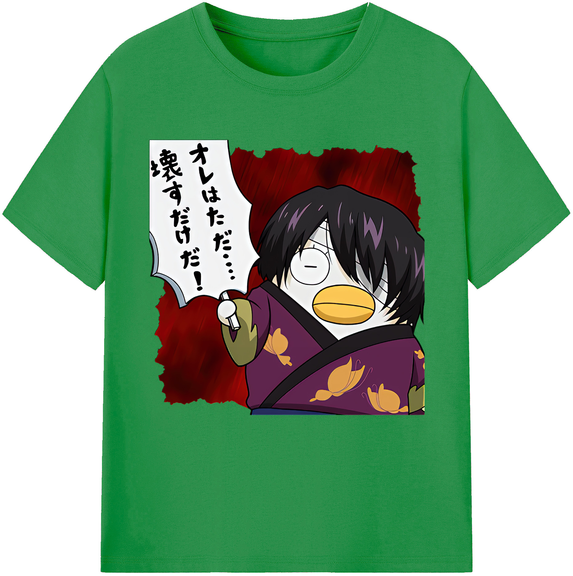 （画像用） ぎんたま 坂田銀時（さかたぎんとき） 神楽 志村新八（しむら しんぱち） GINTAMA Sakata Gintoki Kagura Shimura Shinpachi レディースカジュアルプリントTシャツ（綿100％）