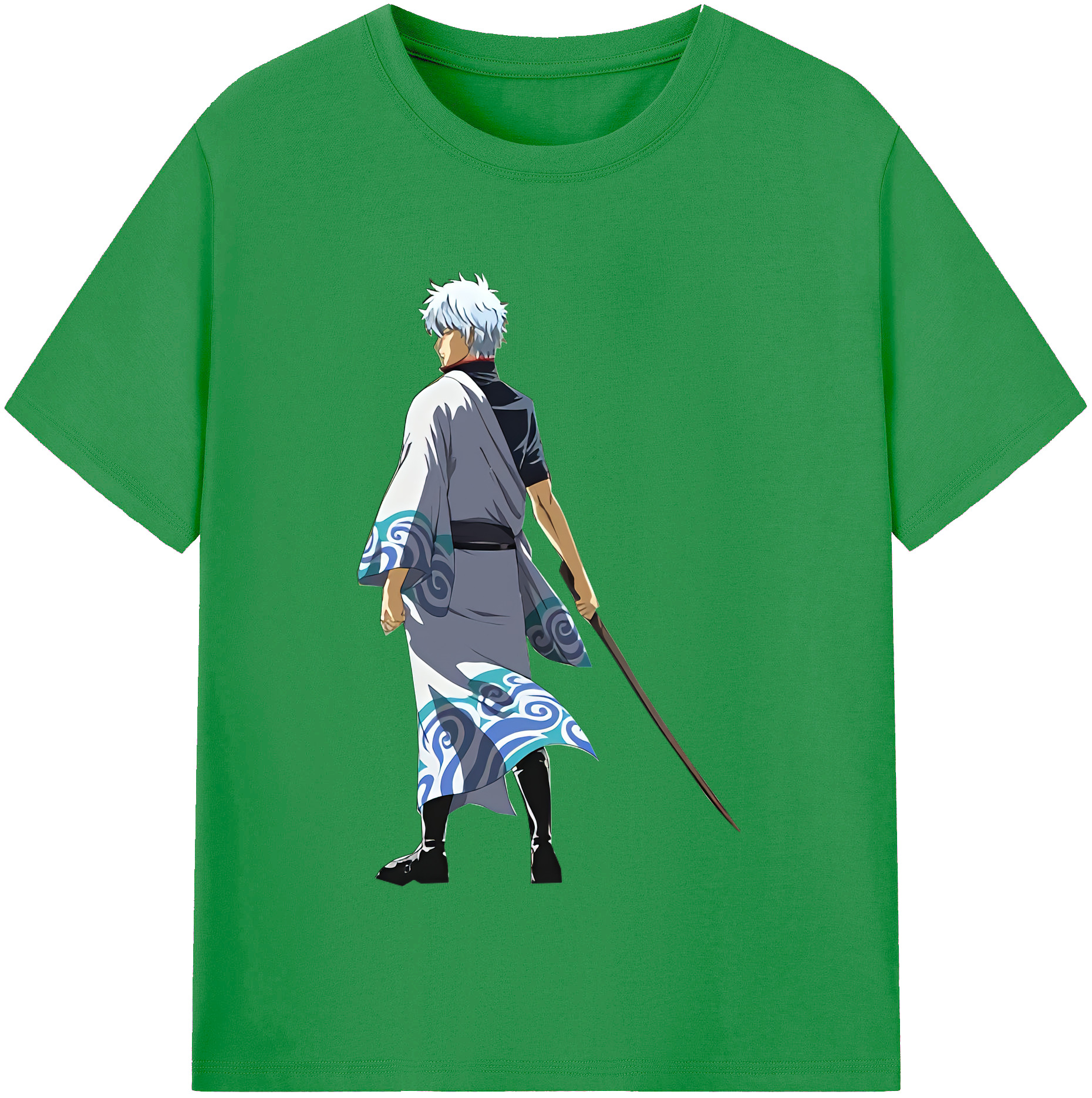 （画像用） ぎんたま 坂田銀時（さかたぎんとき） 神楽 志村新八（しむら しんぱち） GINTAMA Sakata Gintoki Kagura Shimura Shinpachi レディースカジュアルプリントTシャツ（綿100％）