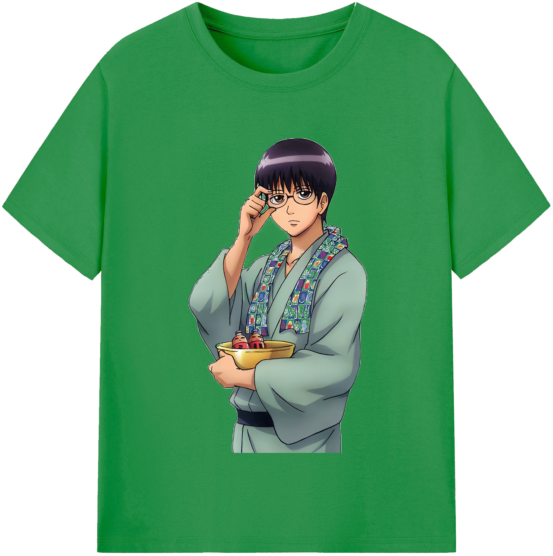 （画像用） ぎんたま 坂田銀時（さかたぎんとき） 神楽 志村新八（しむら しんぱち） GINTAMA Sakata Gintoki Kagura Shimura Shinpachi レディースカジュアルプリントTシャツ（綿100％）