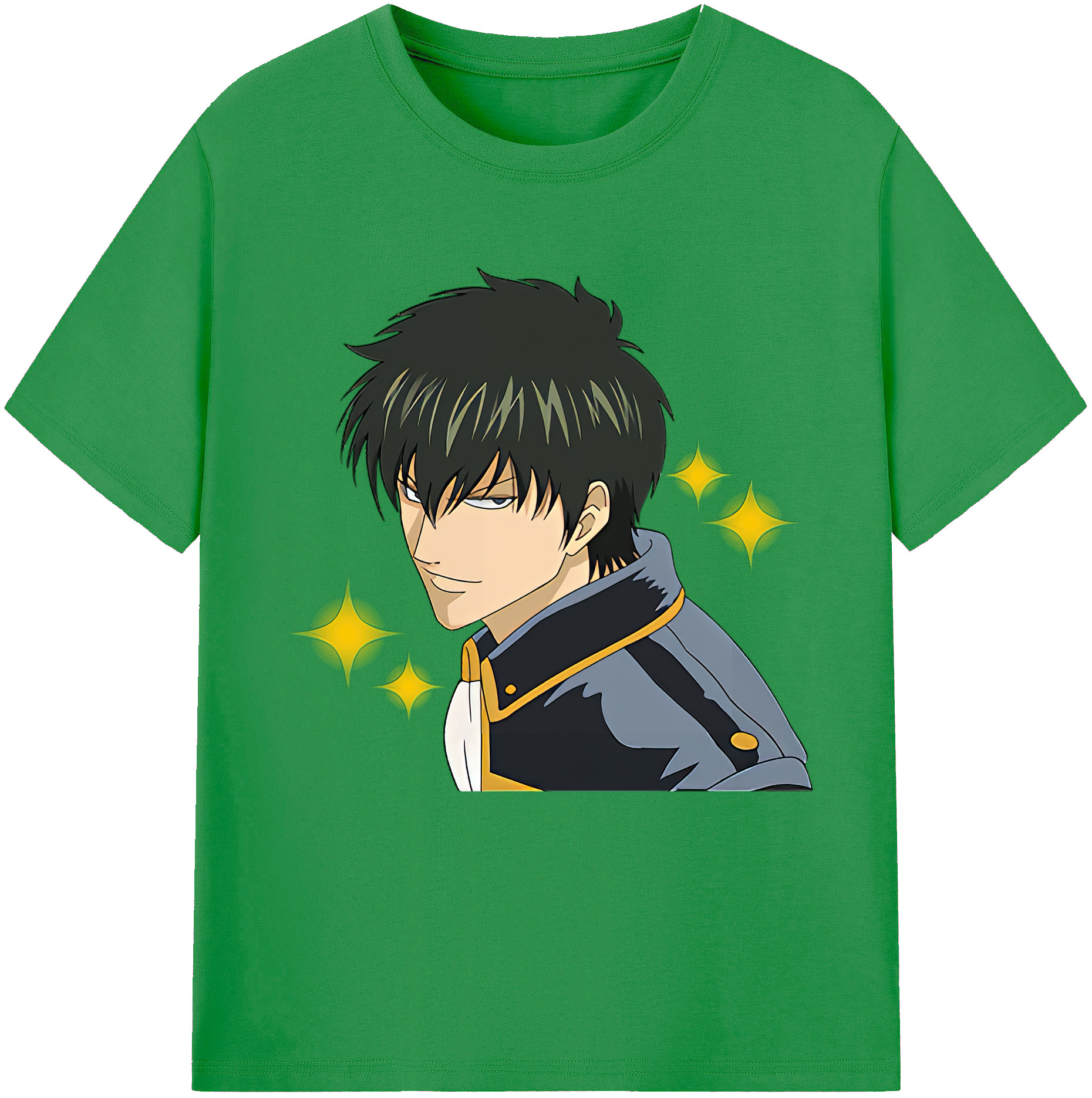 （画像用） ぎんたま 坂田銀時（さかたぎんとき） 神楽 志村新八（しむら しんぱち） GINTAMA Sakata Gintoki Kagura Shimura Shinpachi レディースカジュアルプリントTシャツ（綿100％）