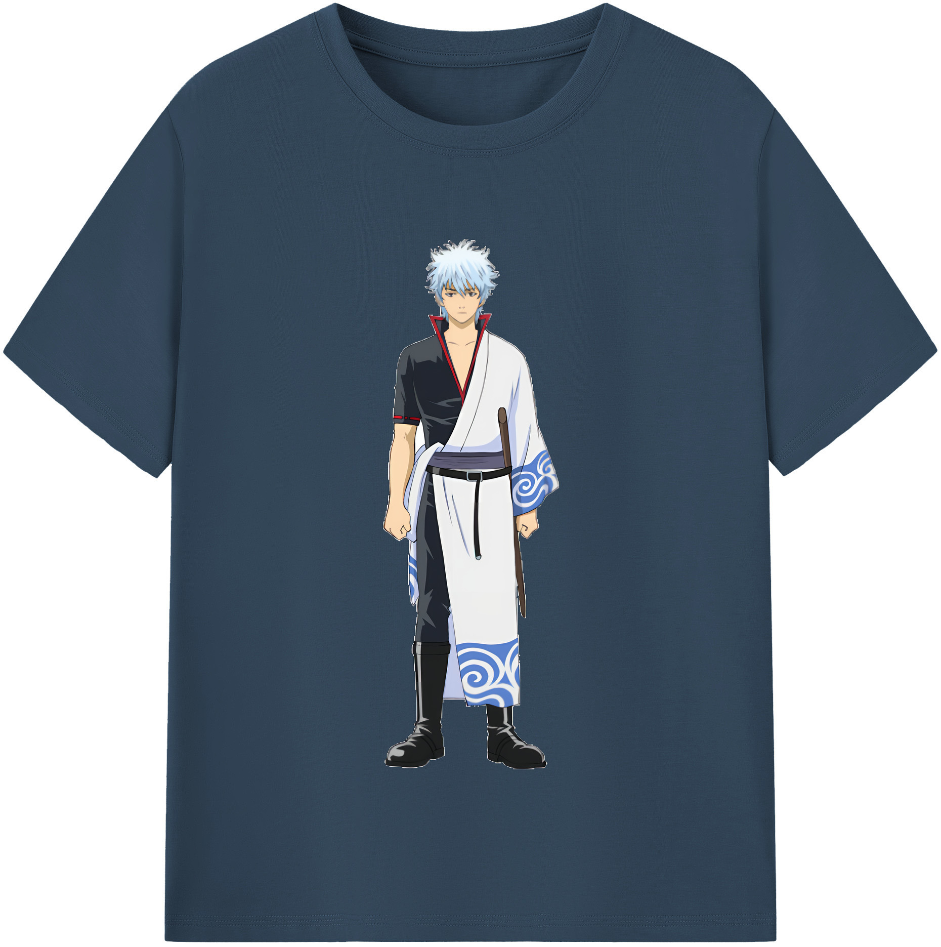 （画像用） ぎんたま 坂田銀時（さかたぎんとき） 神楽 志村新八（しむら しんぱち） GINTAMA Sakata Gintoki Kagura Shimura Shinpachi レディースカジュアルプリントTシャツ（綿100％）