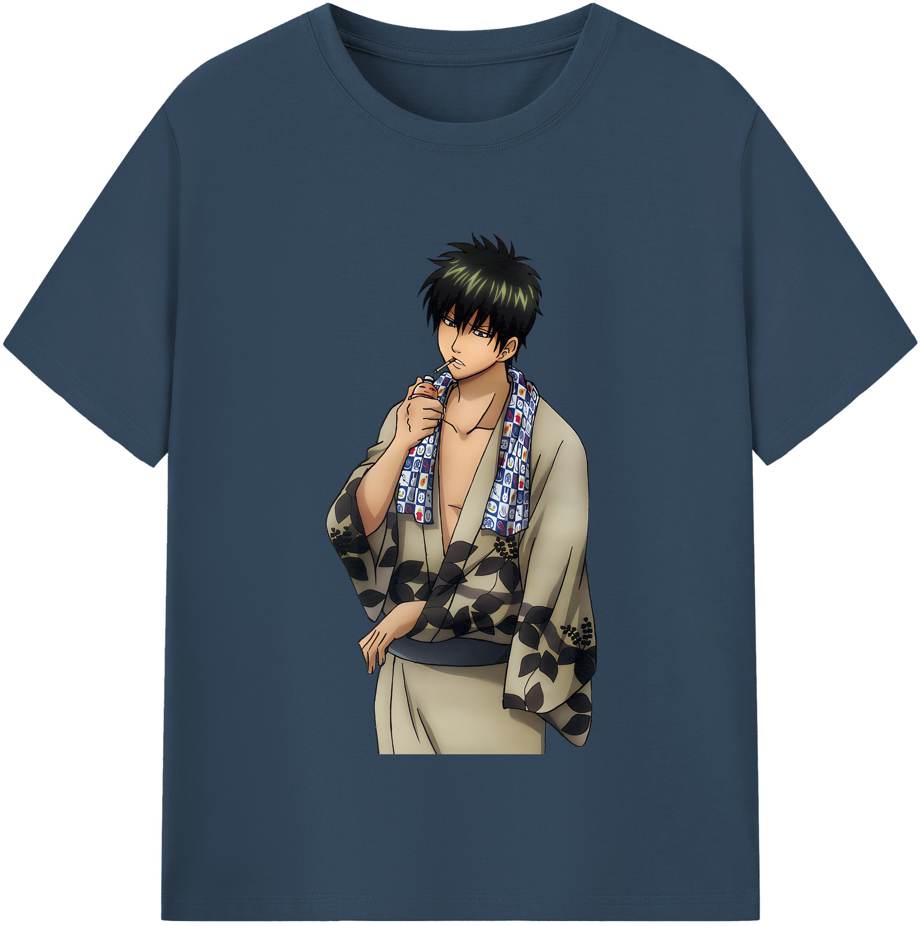 （画像用） ぎんたま 坂田銀時（さかたぎんとき） 神楽 志村新八（しむら しんぱち） GINTAMA Sakata Gintoki Kagura Shimura Shinpachi レディースカジュアルプリントTシャツ（綿100％）