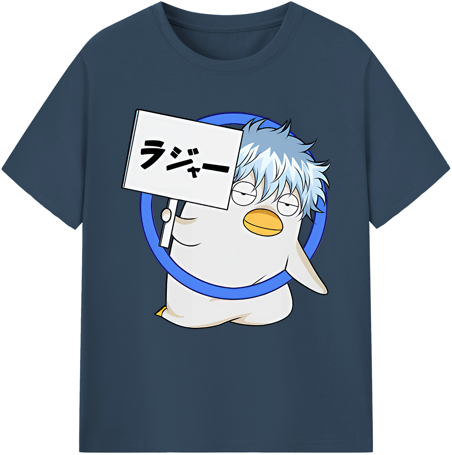 （画像用） ぎんたま 坂田銀時（さかたぎんとき） 神楽 志村新八（しむら しんぱち） GINTAMA Sakata Gintoki Kagura Shimura Shinpachi レディースカジュアルプリントTシャツ（綿100％）