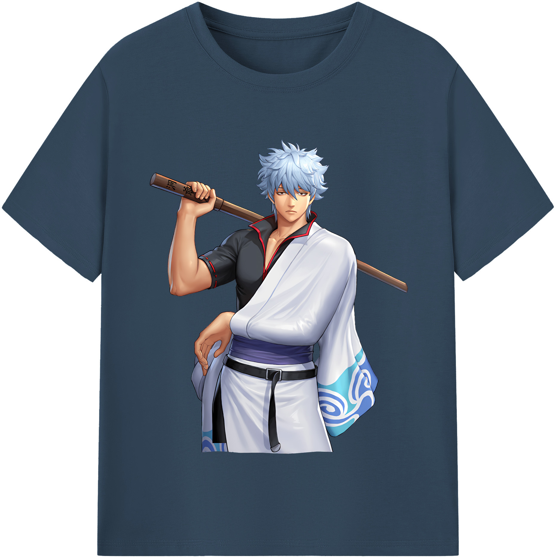 （画像用） ぎんたま 坂田銀時（さかたぎんとき） 神楽 志村新八（しむら しんぱち） GINTAMA Sakata Gintoki Kagura Shimura Shinpachi レディースカジュアルプリントTシャツ（綿100％）