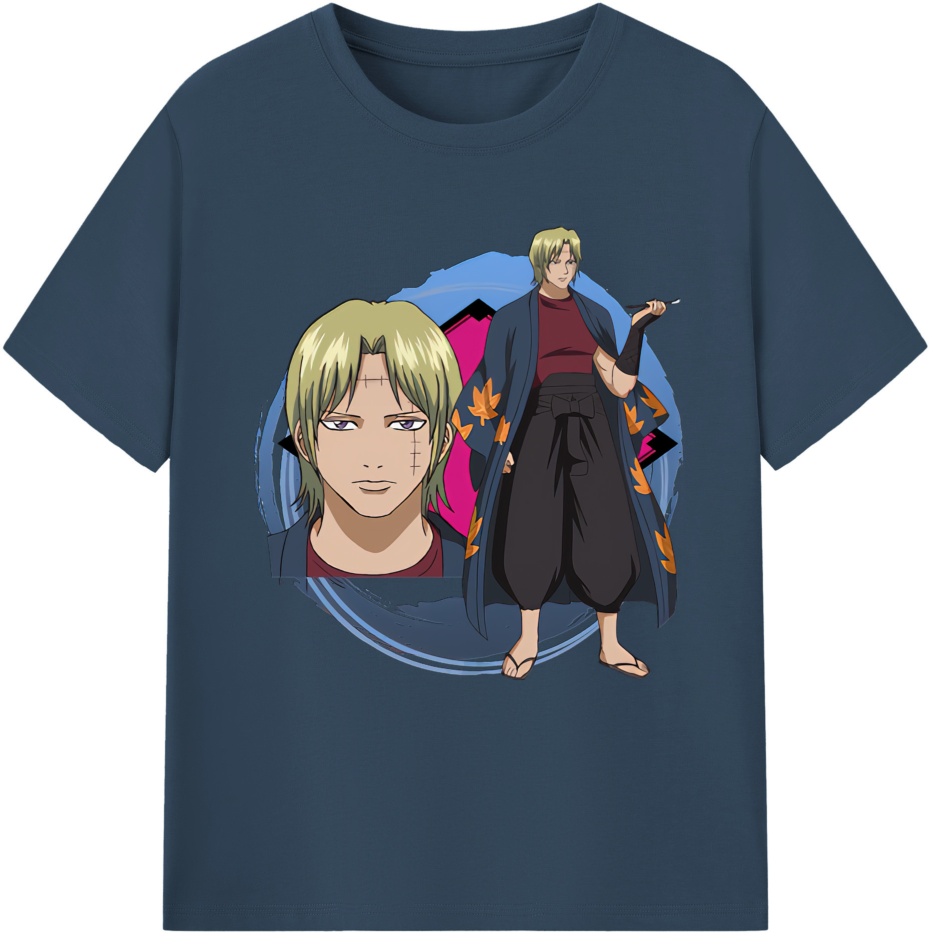 （画像用） ぎんたま 坂田銀時（さかたぎんとき） 神楽 志村新八（しむら しんぱち） GINTAMA Sakata Gintoki Kagura Shimura Shinpachi レディースカジュアルプリントTシャツ（綿100％）
