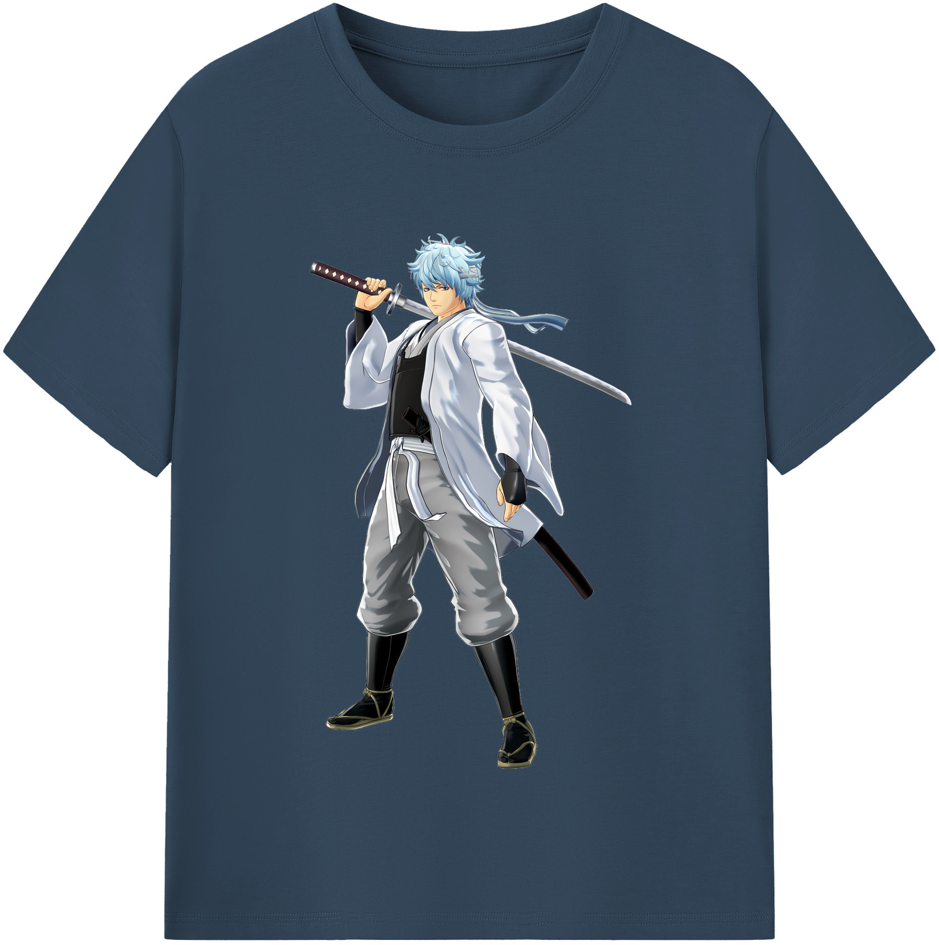 （画像用） ぎんたま 坂田銀時（さかたぎんとき） 神楽 志村新八（しむら しんぱち） GINTAMA Sakata Gintoki Kagura Shimura Shinpachi レディースカジュアルプリントTシャツ（綿100％）