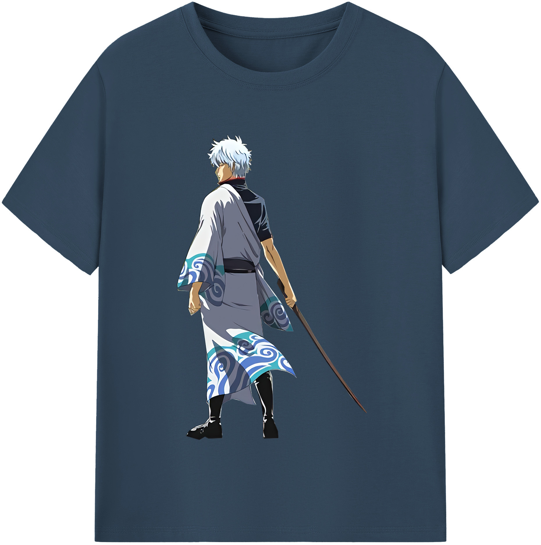 （画像用） ぎんたま 坂田銀時（さかたぎんとき） 神楽 志村新八（しむら しんぱち） GINTAMA Sakata Gintoki Kagura Shimura Shinpachi レディースカジュアルプリントTシャツ（綿100％）