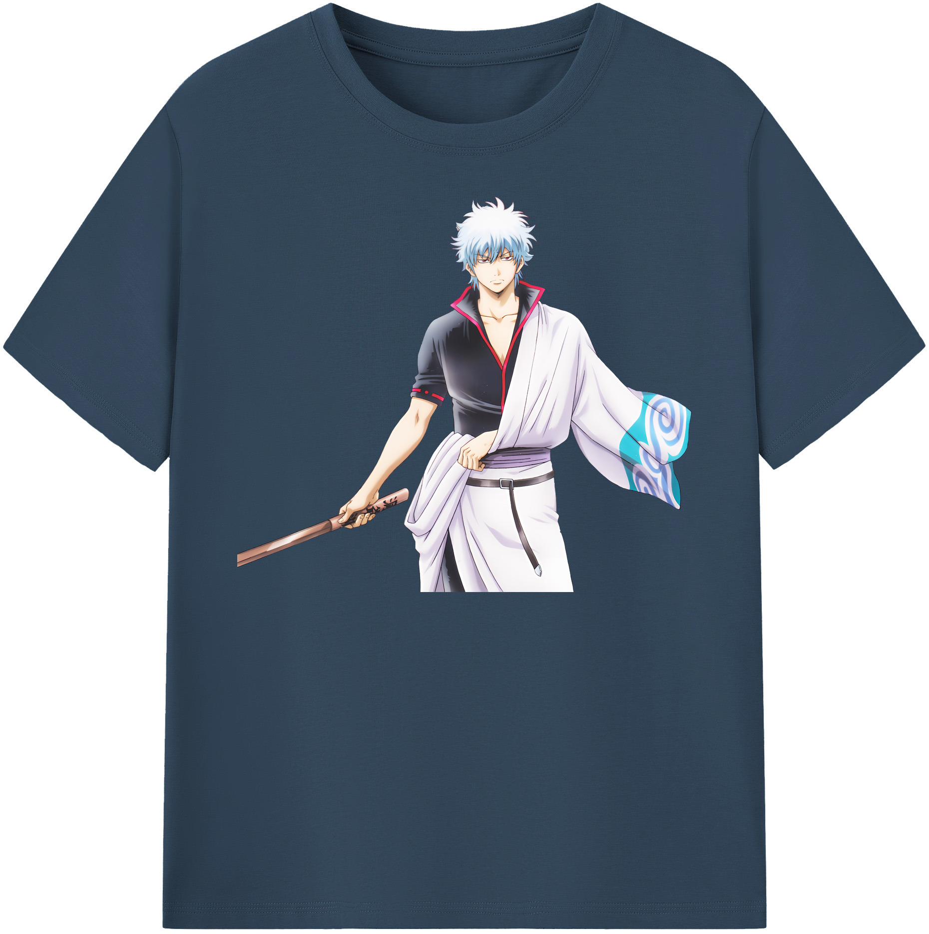 （画像用） ぎんたま 坂田銀時（さかたぎんとき） 神楽 志村新八（しむら しんぱち） GINTAMA Sakata Gintoki Kagura Shimura Shinpachi レディースカジュアルプリントTシャツ（綿100％）