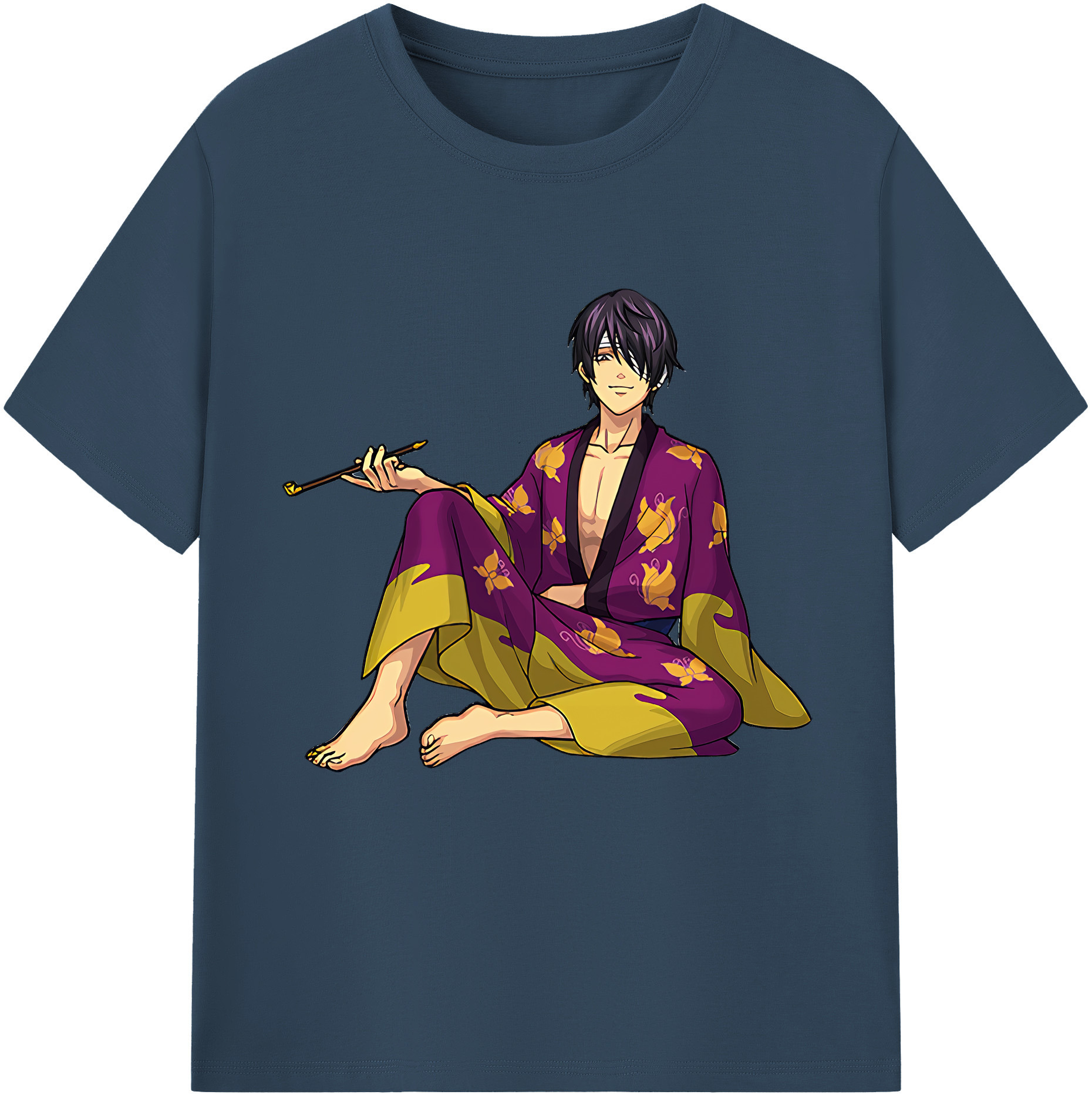 （画像用） ぎんたま 坂田銀時（さかたぎんとき） 神楽 志村新八（しむら しんぱち） GINTAMA Sakata Gintoki Kagura Shimura Shinpachi レディースカジュアルプリントTシャツ（綿100％）