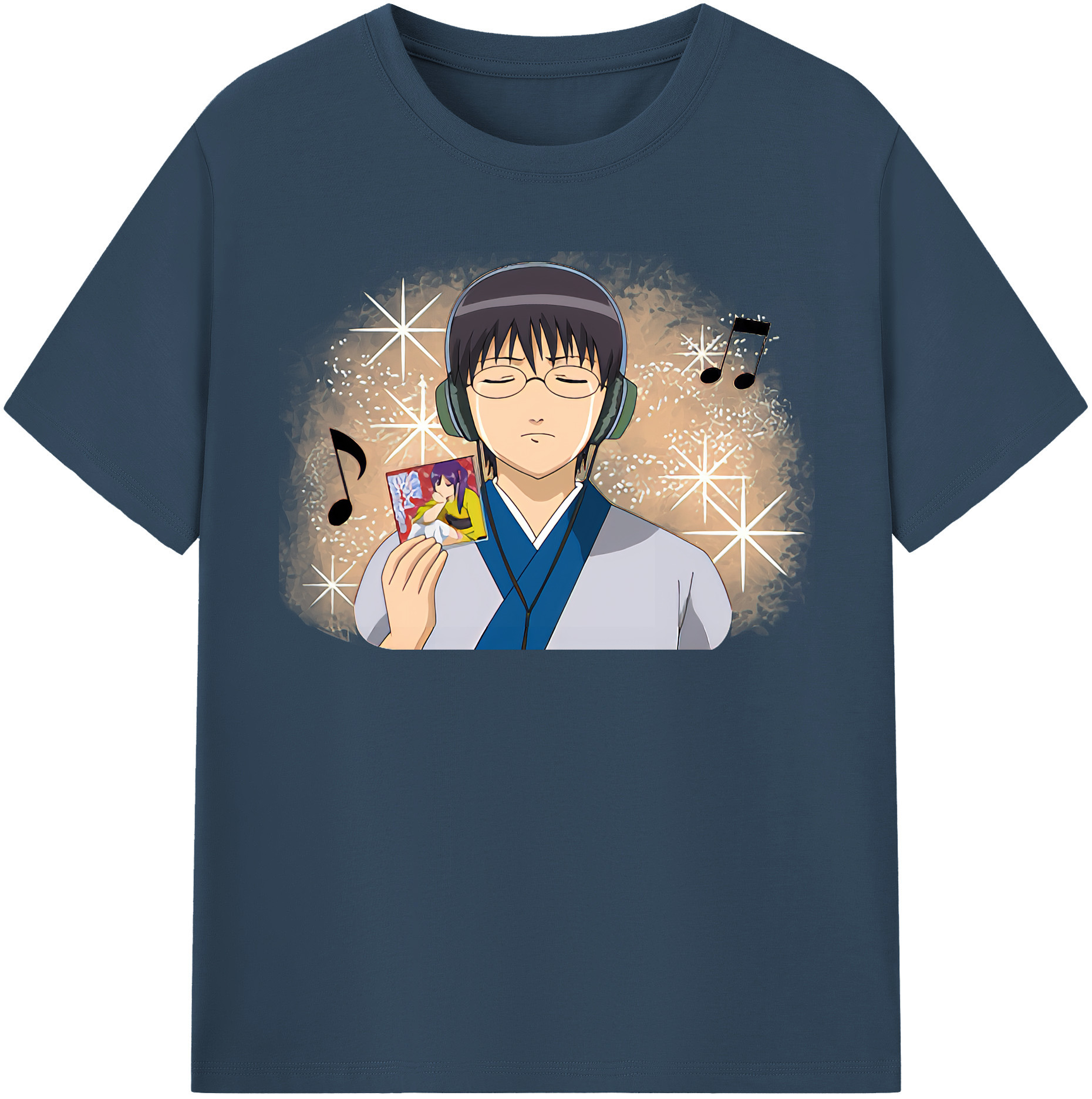 （画像用） ぎんたま 坂田銀時（さかたぎんとき） 神楽 志村新八（しむら しんぱち） GINTAMA Sakata Gintoki Kagura Shimura Shinpachi レディースカジュアルプリントTシャツ（綿100％）