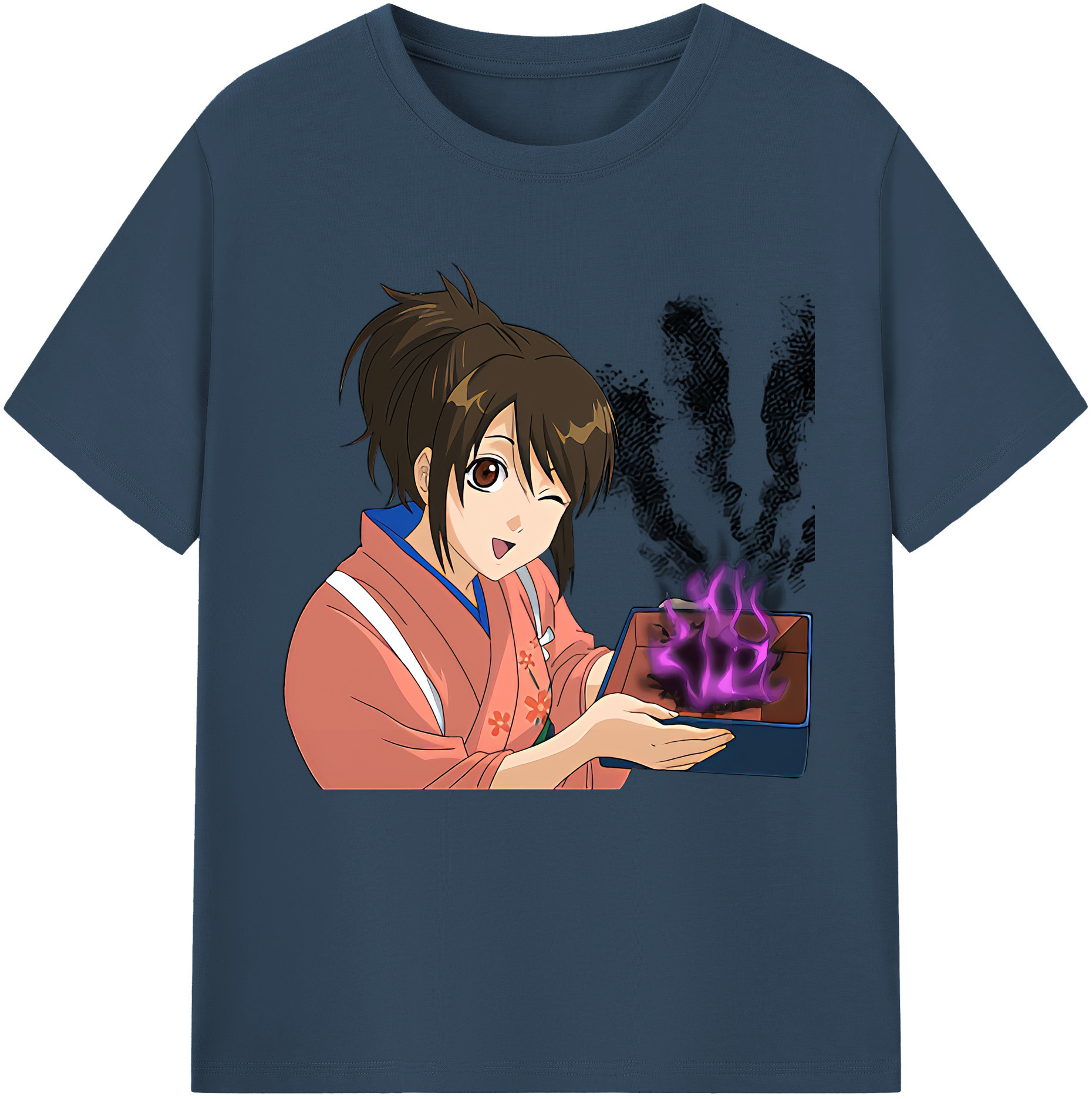 （画像用） ぎんたま 坂田銀時（さかたぎんとき） 神楽 志村新八（しむら しんぱち） GINTAMA Sakata Gintoki Kagura Shimura Shinpachi レディースカジュアルプリントTシャツ（綿100％）