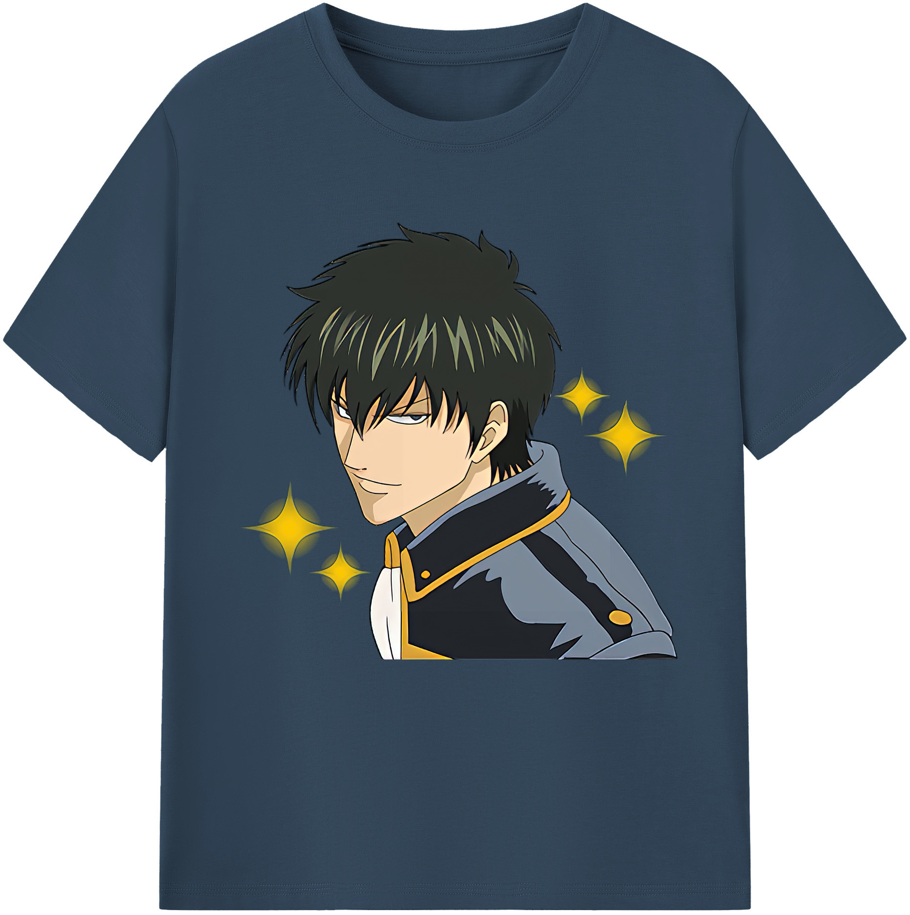 （画像用） ぎんたま 坂田銀時（さかたぎんとき） 神楽 志村新八（しむら しんぱち） GINTAMA Sakata Gintoki Kagura Shimura Shinpachi レディースカジュアルプリントTシャツ（綿100％）
