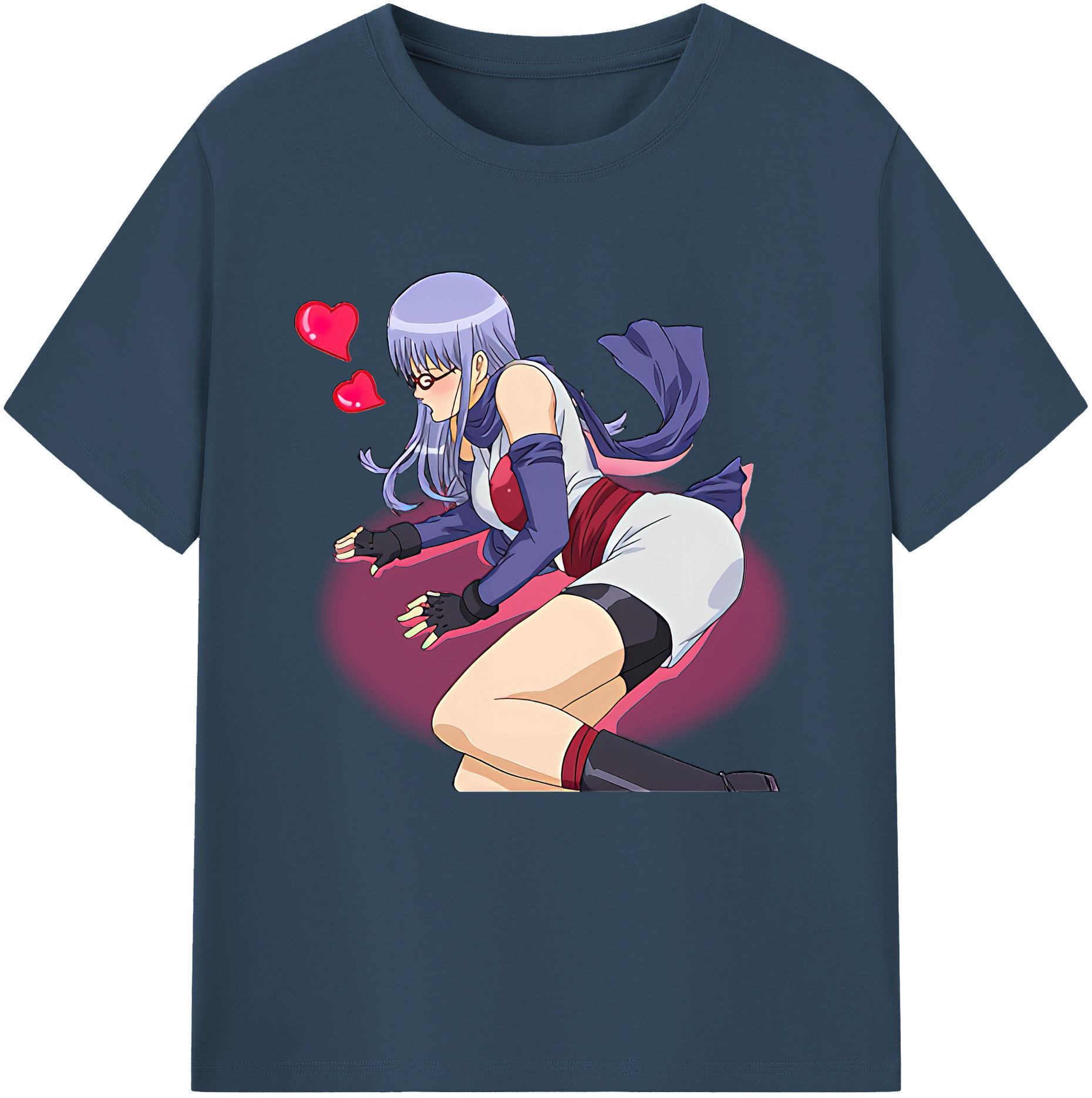 （画像用） ぎんたま 坂田銀時（さかたぎんとき） 神楽 志村新八（しむら しんぱち） GINTAMA Sakata Gintoki Kagura Shimura Shinpachi レディースカジュアルプリントTシャツ（綿100％）