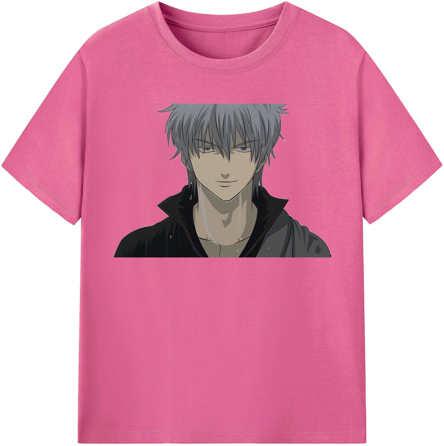 （画像用） ぎんたま 坂田銀時（さかたぎんとき） 神楽 志村新八（しむら しんぱち） GINTAMA Sakata Gintoki Kagura Shimura Shinpachi レディースカジュアルプリントTシャツ（綿100％）