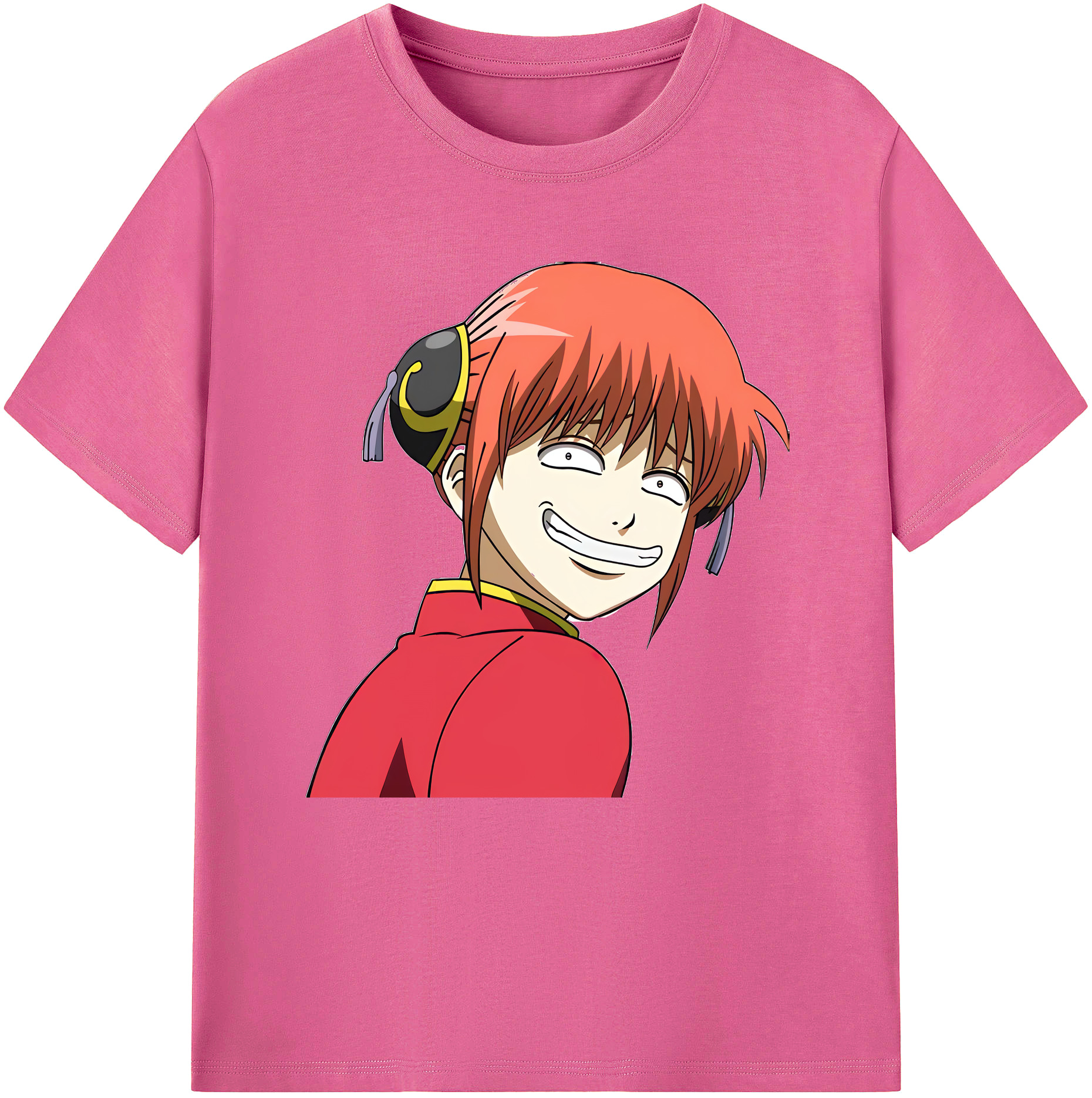 （画像用） ぎんたま 坂田銀時（さかたぎんとき） 神楽 志村新八（しむら しんぱち） GINTAMA Sakata Gintoki Kagura Shimura Shinpachi レディースカジュアルプリントTシャツ（綿100％）