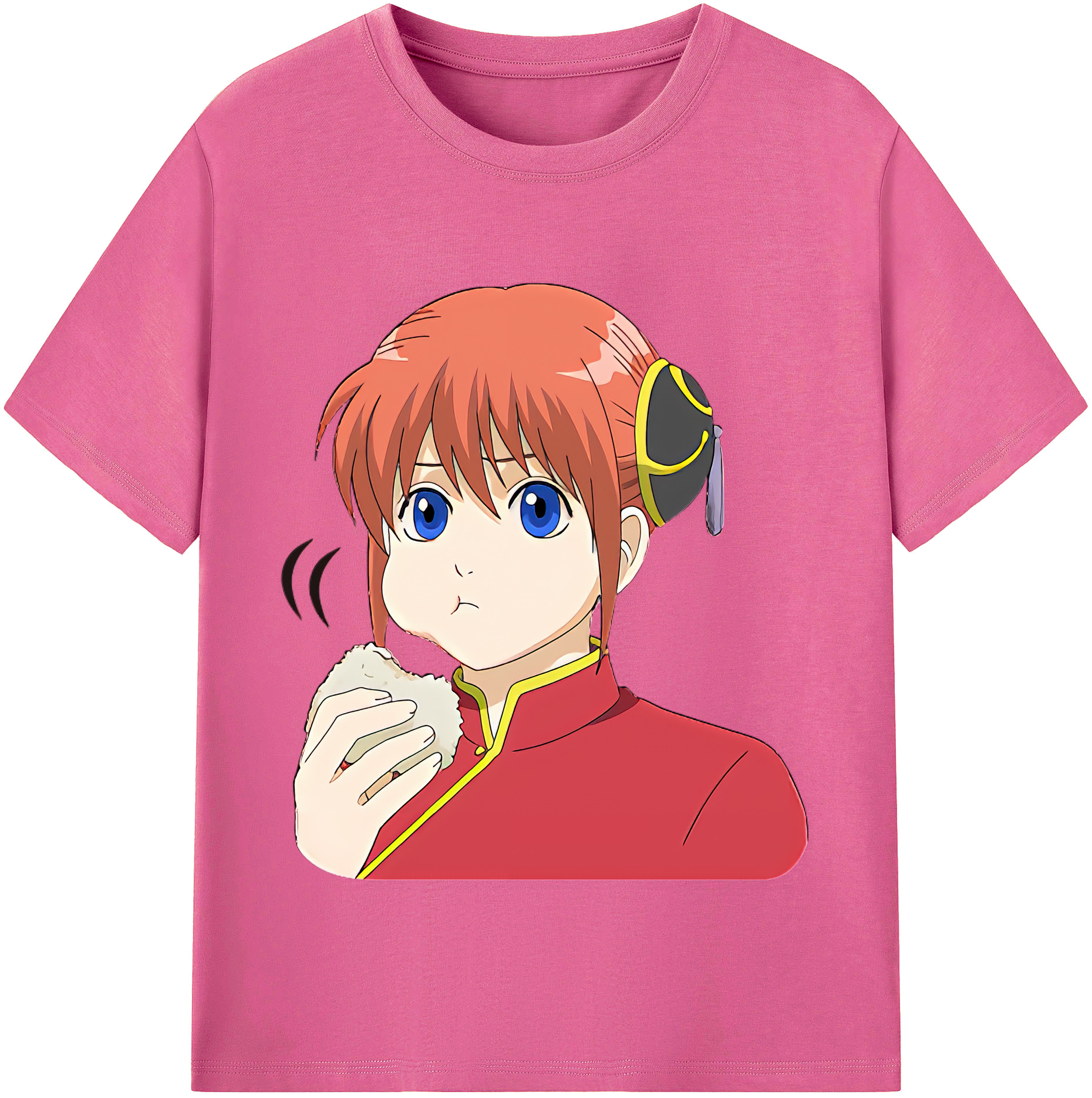 （画像用） ぎんたま 坂田銀時（さかたぎんとき） 神楽 志村新八（しむら しんぱち） GINTAMA Sakata Gintoki Kagura Shimura Shinpachi レディースカジュアルプリントTシャツ（綿100％）