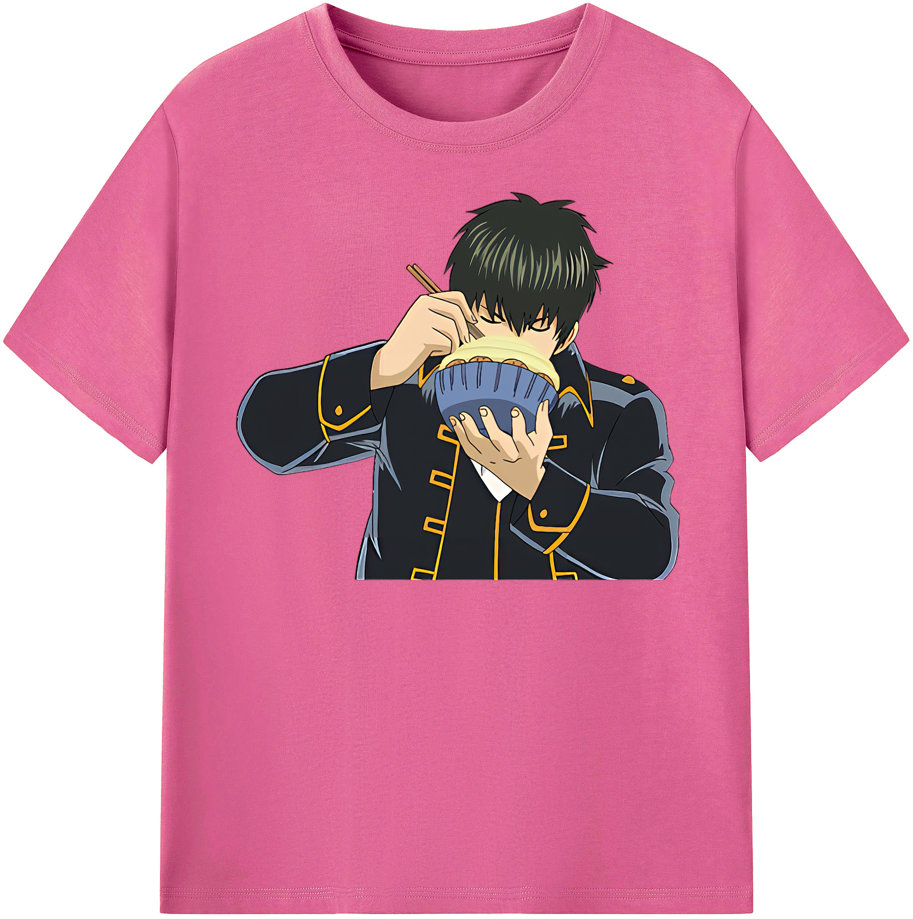 （画像用） ぎんたま 坂田銀時（さかたぎんとき） 神楽 志村新八（しむら しんぱち） GINTAMA Sakata Gintoki Kagura Shimura Shinpachi レディースカジュアルプリントTシャツ（綿100％）