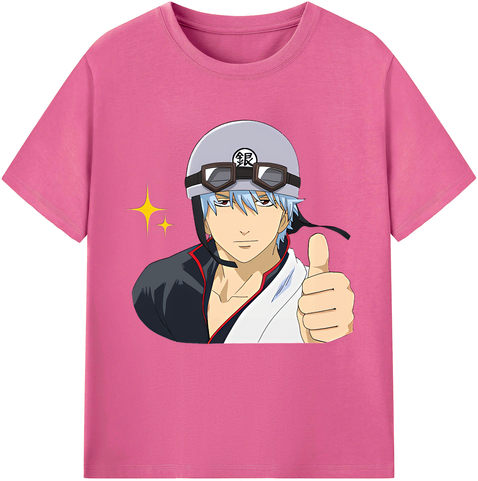 （画像用） ぎんたま 坂田銀時（さかたぎんとき） 神楽 志村新八（しむら しんぱち） GINTAMA Sakata Gintoki Kagura Shimura Shinpachi レディースカジュアルプリントTシャツ（綿100％）