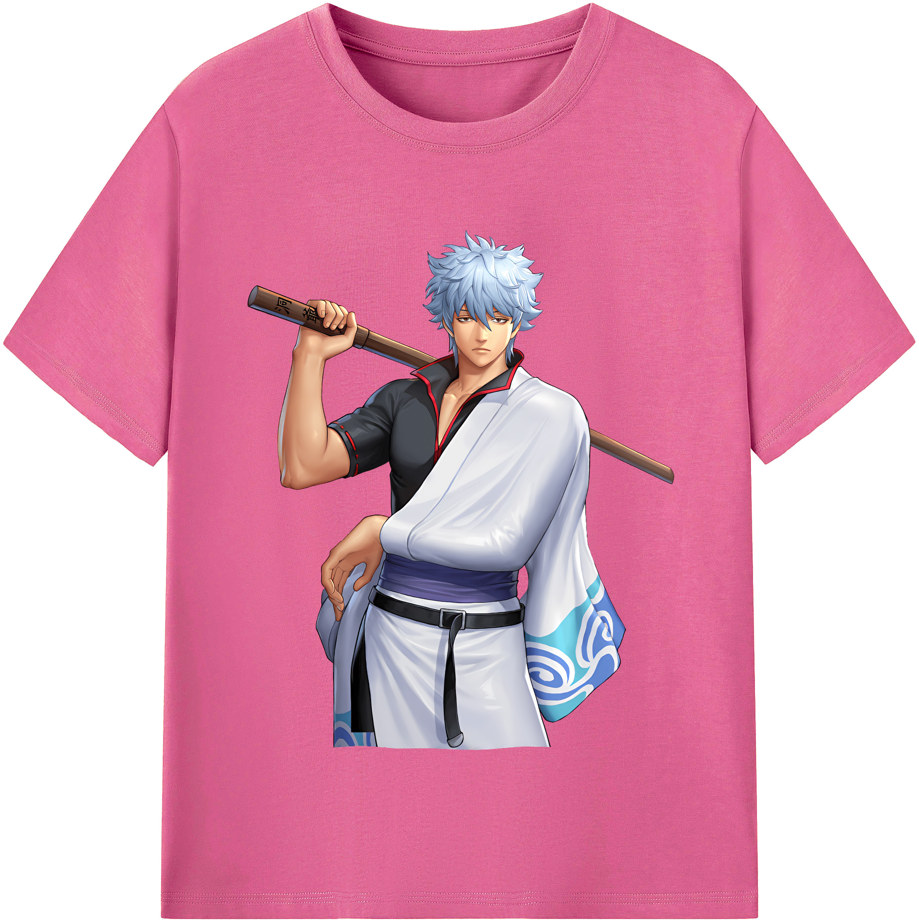 （画像用） ぎんたま 坂田銀時（さかたぎんとき） 神楽 志村新八（しむら しんぱち） GINTAMA Sakata Gintoki Kagura Shimura Shinpachi レディースカジュアルプリントTシャツ（綿100％）