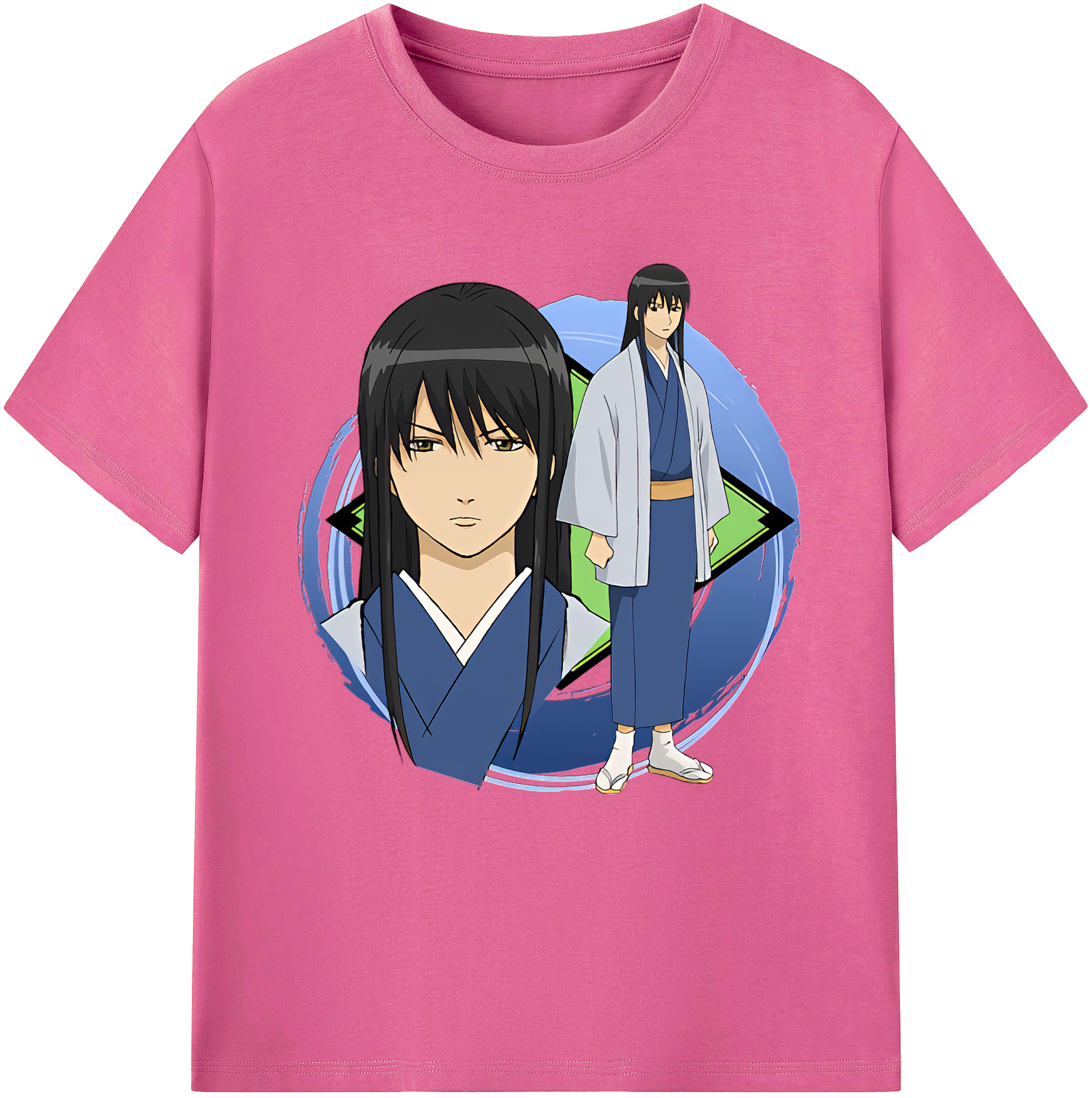 （画像用） ぎんたま 坂田銀時（さかたぎんとき） 神楽 志村新八（しむら しんぱち） GINTAMA Sakata Gintoki Kagura Shimura Shinpachi レディースカジュアルプリントTシャツ（綿100％）