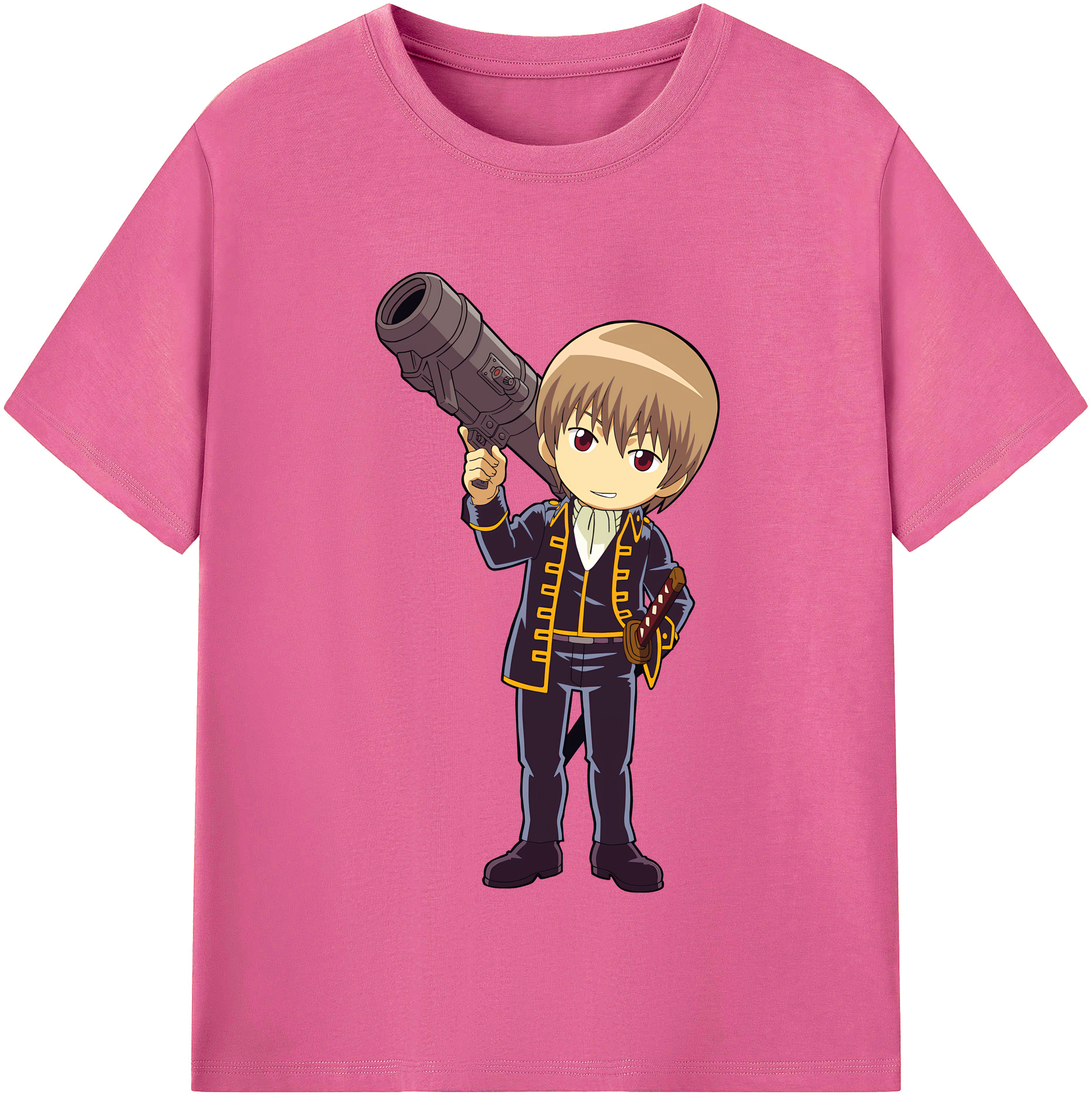 （画像用） ぎんたま 坂田銀時（さかたぎんとき） 神楽 志村新八（しむら しんぱち） GINTAMA Sakata Gintoki Kagura Shimura Shinpachi レディースカジュアルプリントTシャツ（綿100％）
