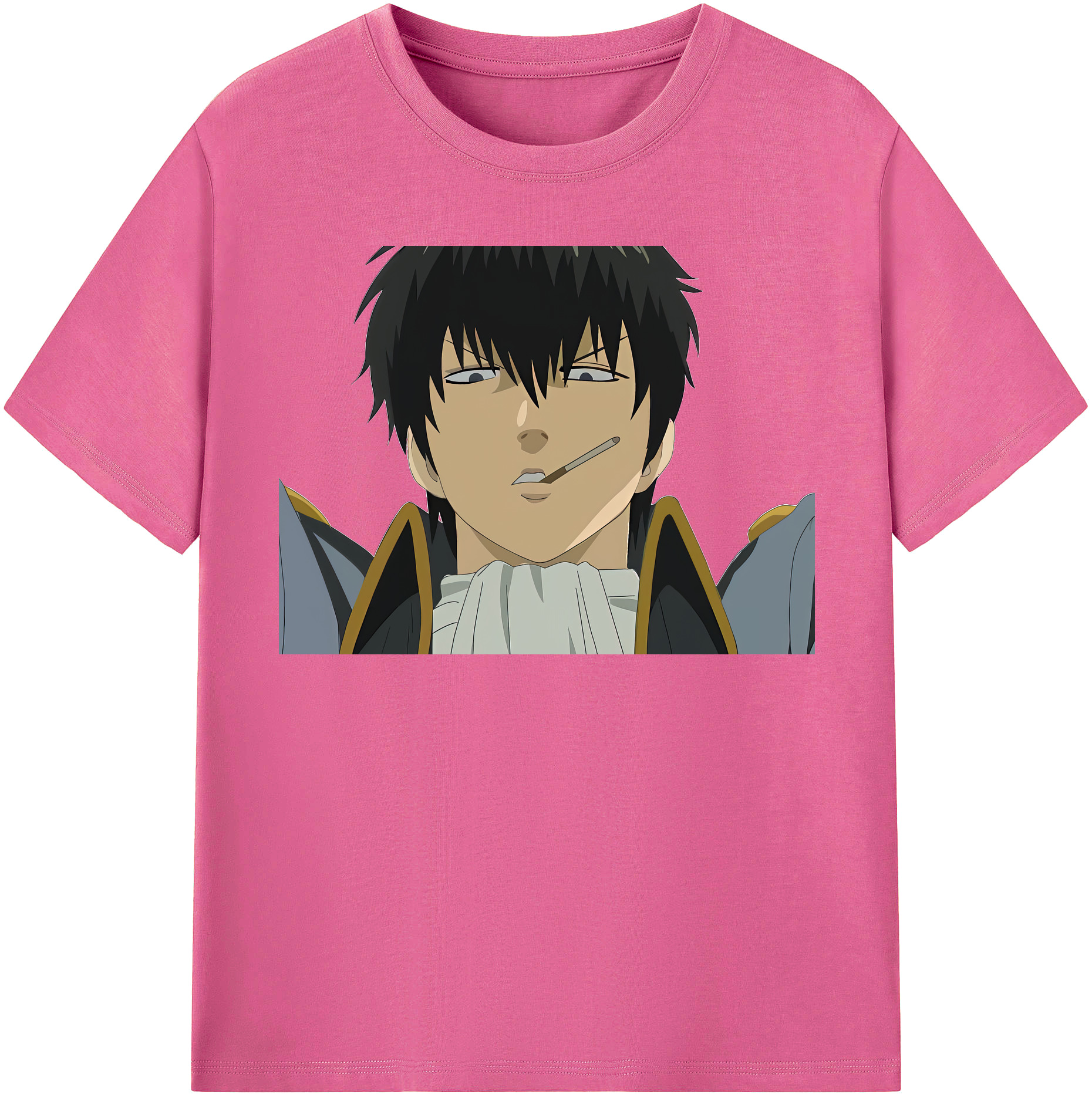 （画像用） ぎんたま 坂田銀時（さかたぎんとき） 神楽 志村新八（しむら しんぱち） GINTAMA Sakata Gintoki Kagura Shimura Shinpachi レディースカジュアルプリントTシャツ（綿100％）