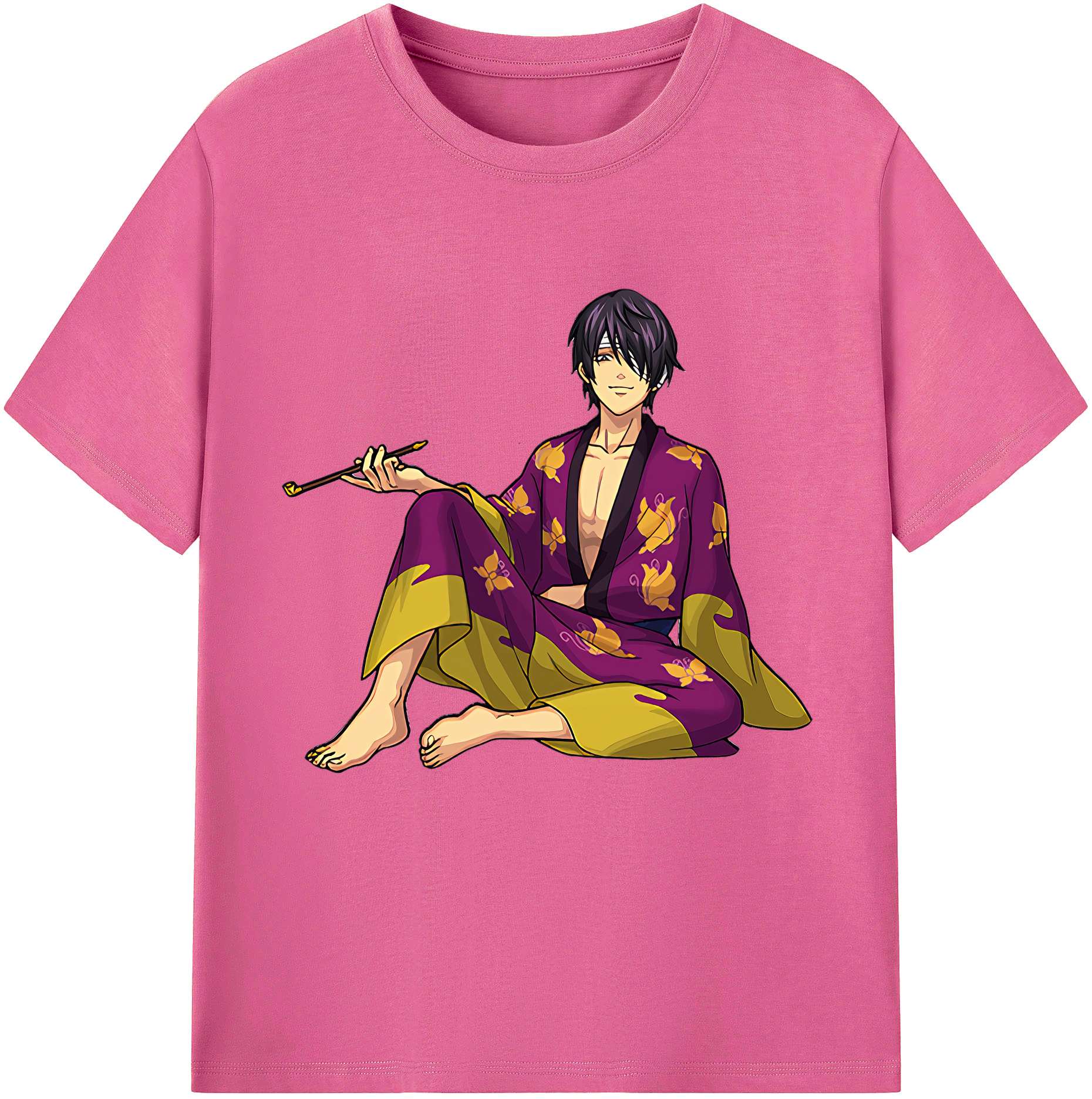 （画像用） ぎんたま 坂田銀時（さかたぎんとき） 神楽 志村新八（しむら しんぱち） GINTAMA Sakata Gintoki Kagura Shimura Shinpachi レディースカジュアルプリントTシャツ（綿100％）