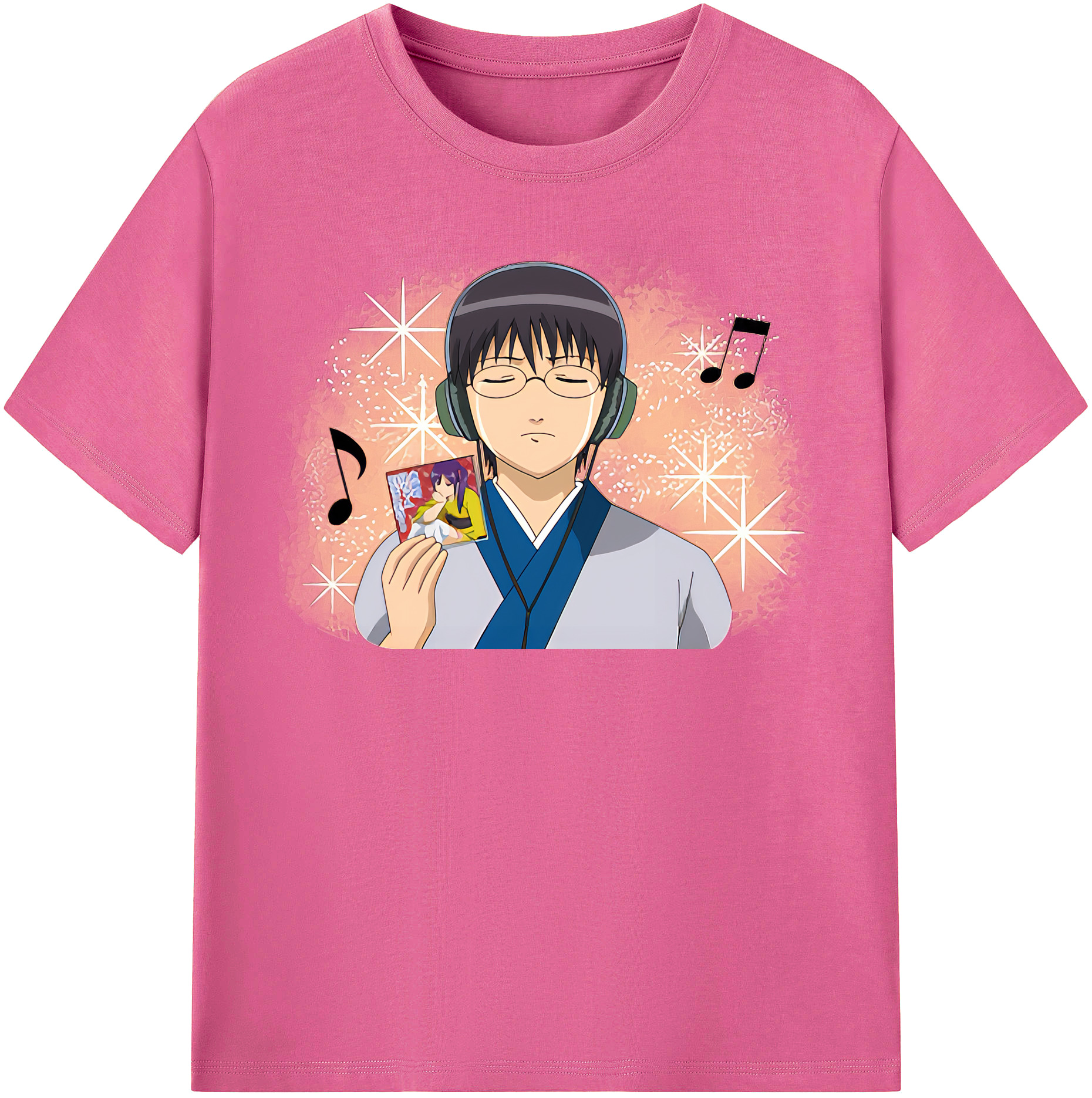 （画像用） ぎんたま 坂田銀時（さかたぎんとき） 神楽 志村新八（しむら しんぱち） GINTAMA Sakata Gintoki Kagura Shimura Shinpachi レディースカジュアルプリントTシャツ（綿100％）