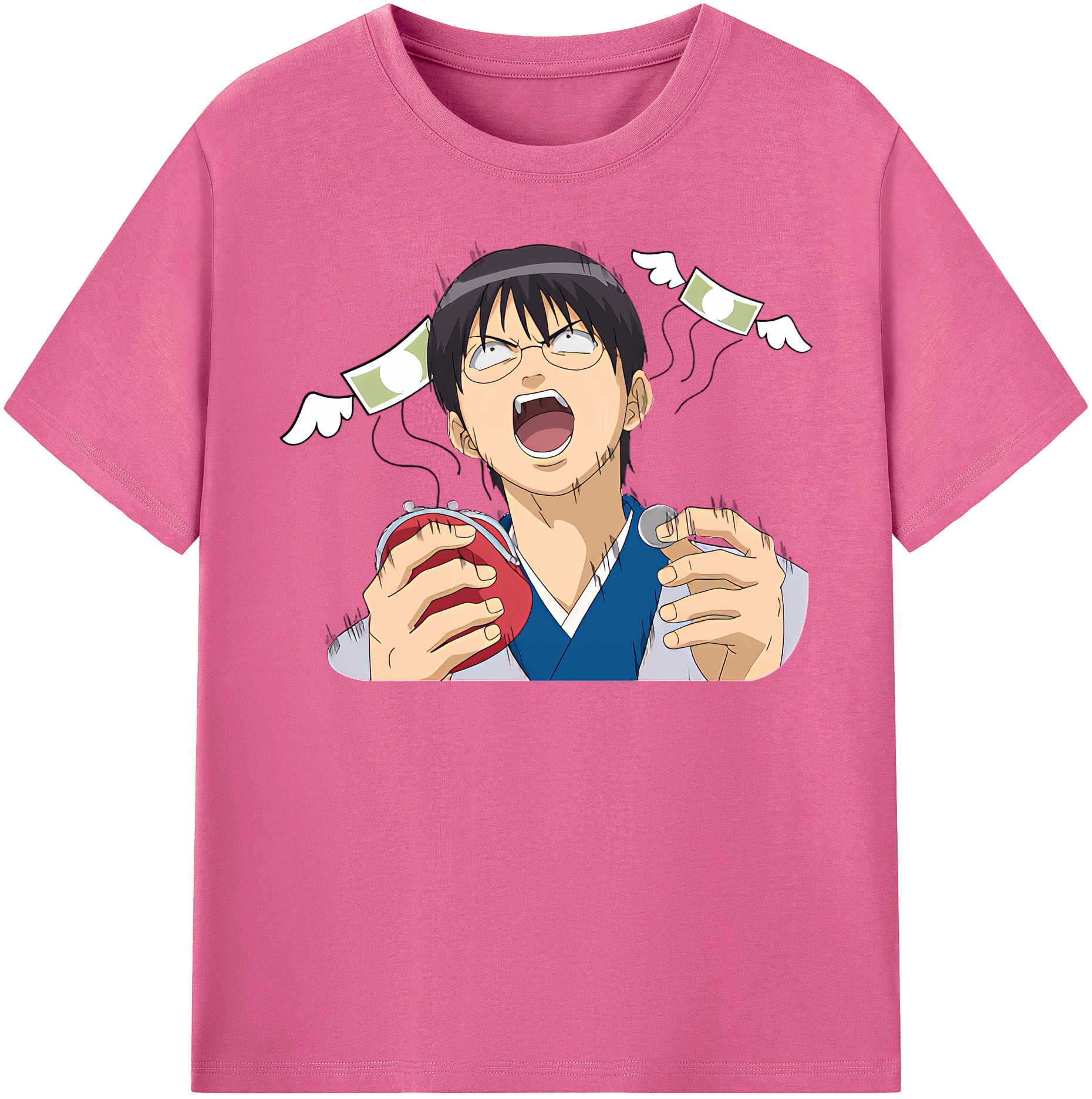 （画像用） ぎんたま 坂田銀時（さかたぎんとき） 神楽 志村新八（しむら しんぱち） GINTAMA Sakata Gintoki Kagura Shimura Shinpachi レディースカジュアルプリントTシャツ（綿100％）