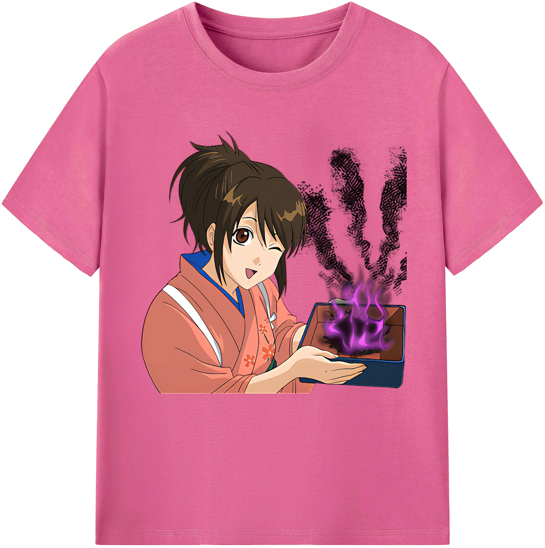 （画像用） ぎんたま 坂田銀時（さかたぎんとき） 神楽 志村新八（しむら しんぱち） GINTAMA Sakata Gintoki Kagura Shimura Shinpachi レディースカジュアルプリントTシャツ（綿100％）