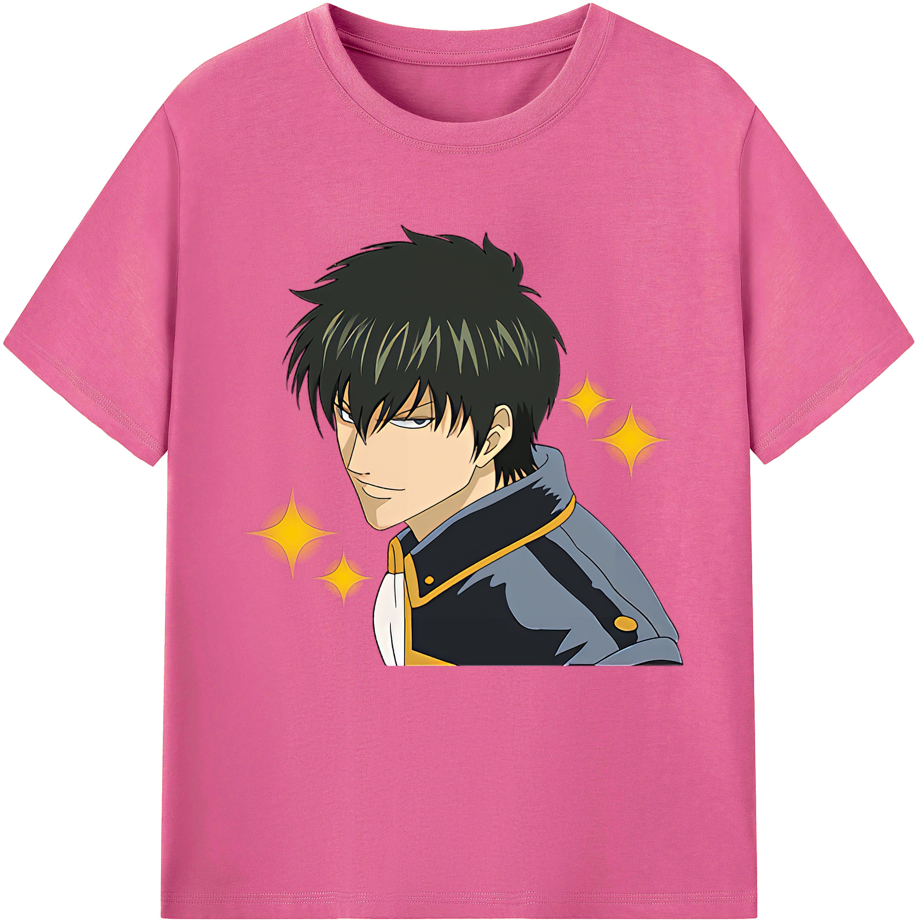 （画像用） ぎんたま 坂田銀時（さかたぎんとき） 神楽 志村新八（しむら しんぱち） GINTAMA Sakata Gintoki Kagura Shimura Shinpachi レディースカジュアルプリントTシャツ（綿100％）