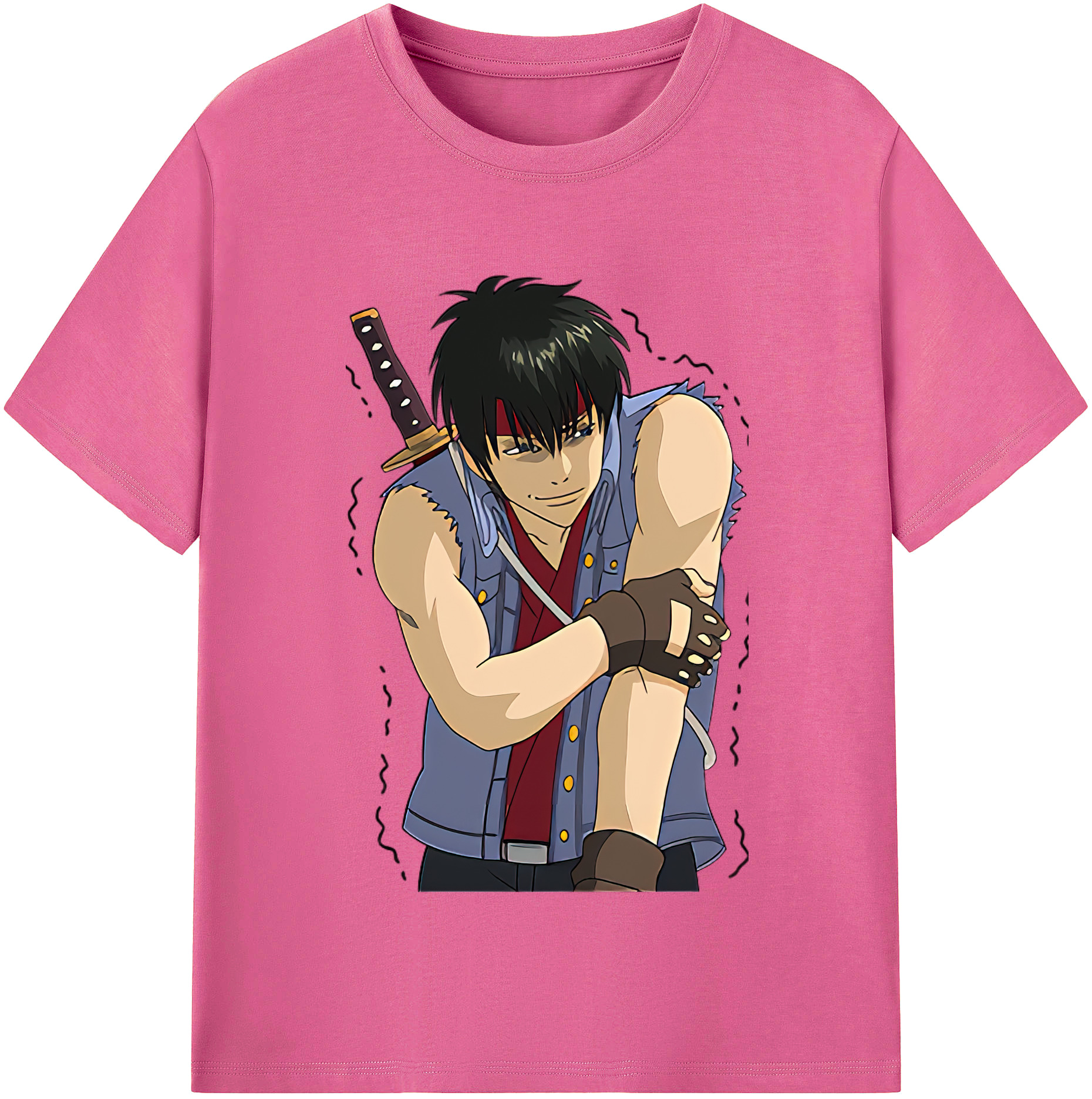 （画像用） ぎんたま 坂田銀時（さかたぎんとき） 神楽 志村新八（しむら しんぱち） GINTAMA Sakata Gintoki Kagura Shimura Shinpachi レディースカジュアルプリントTシャツ（綿100％）