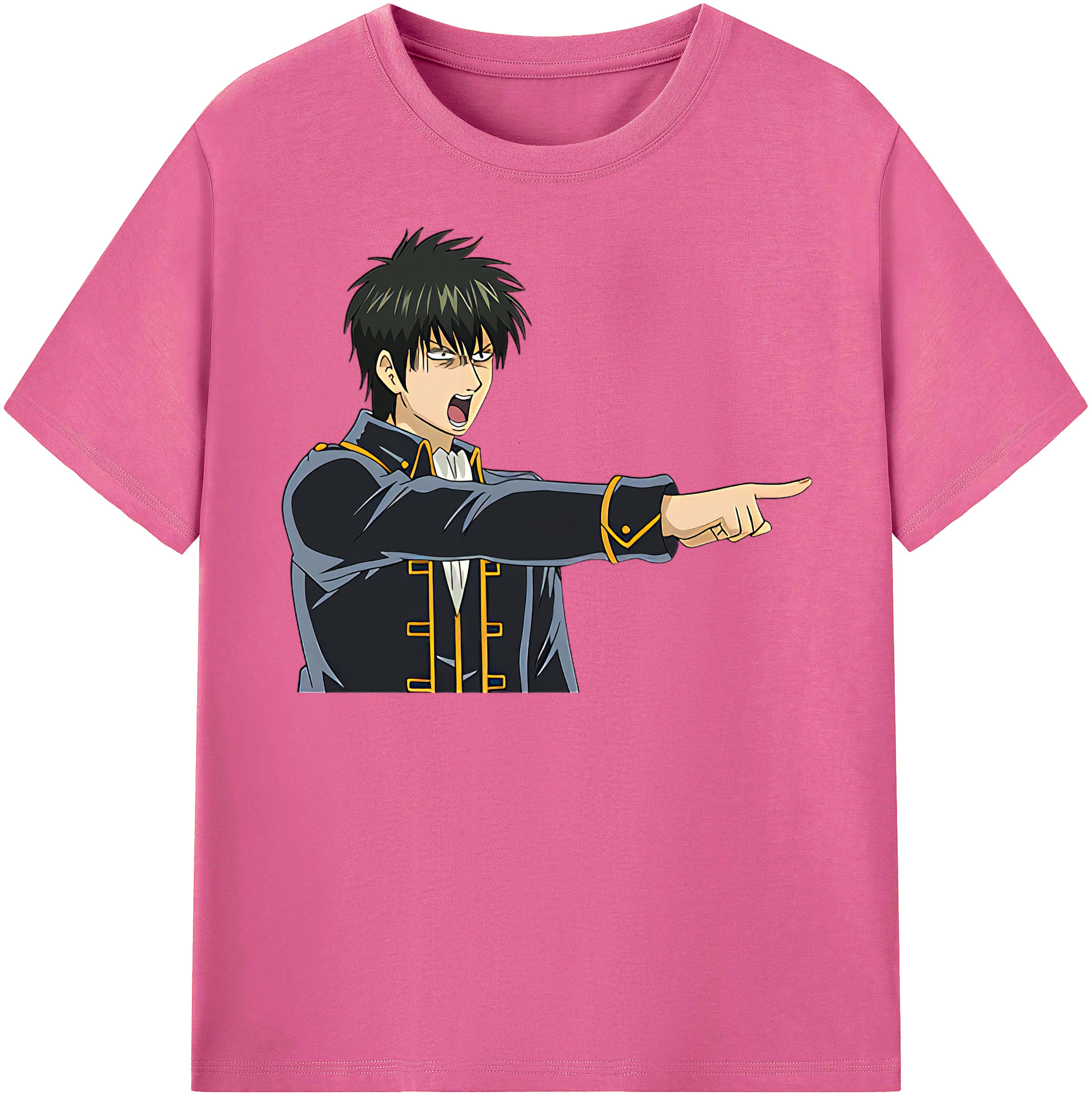 （画像用） ぎんたま 坂田銀時（さかたぎんとき） 神楽 志村新八（しむら しんぱち） GINTAMA Sakata Gintoki Kagura Shimura Shinpachi レディースカジュアルプリントTシャツ（綿100％）