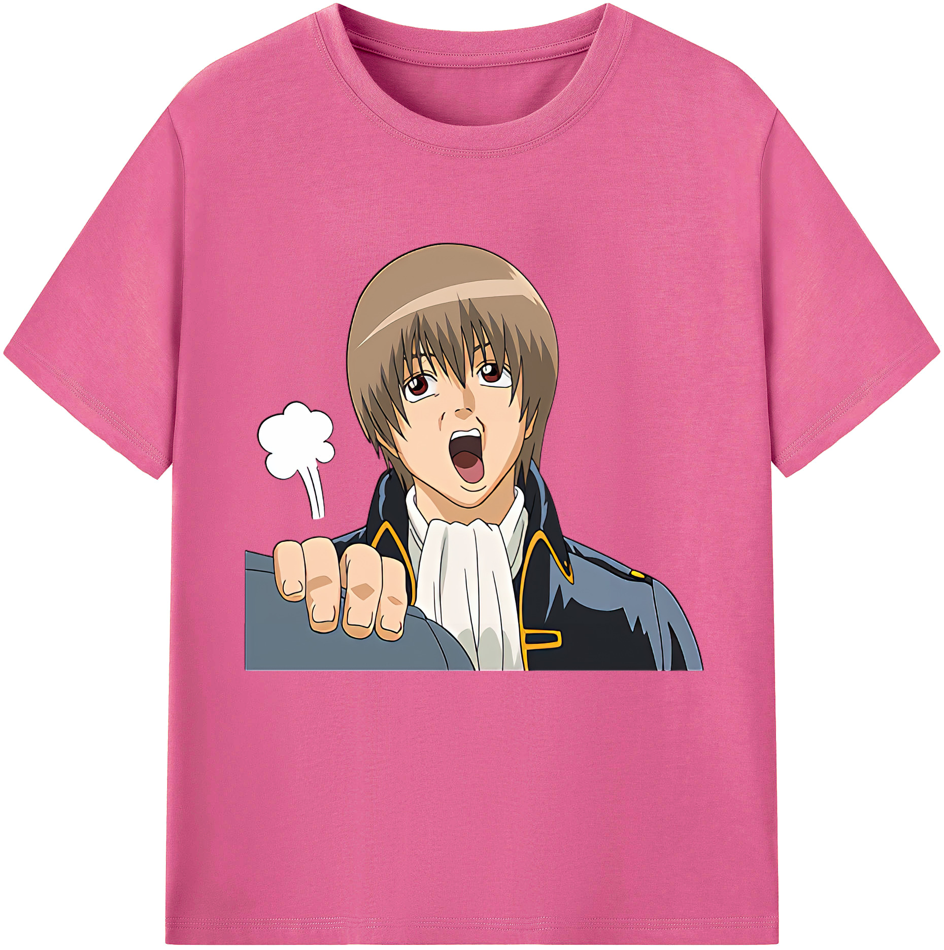 （画像用） ぎんたま 坂田銀時（さかたぎんとき） 神楽 志村新八（しむら しんぱち） GINTAMA Sakata Gintoki Kagura Shimura Shinpachi レディースカジュアルプリントTシャツ（綿100％）