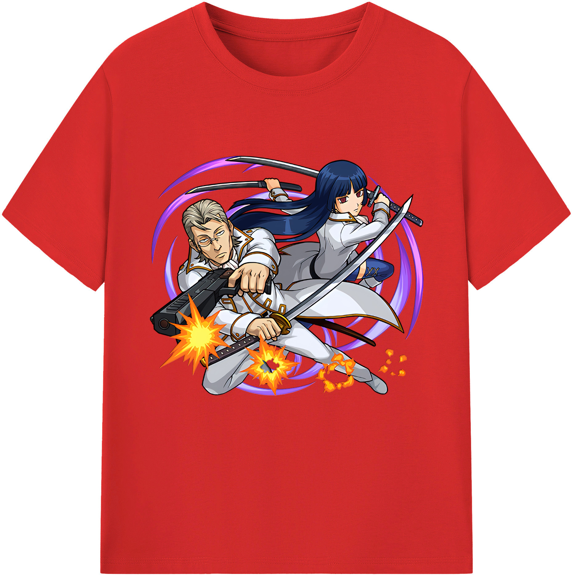 （画像用） ぎんたま 坂田銀時（さかたぎんとき） 神楽 志村新八（しむら しんぱち） GINTAMA Sakata Gintoki Kagura Shimura Shinpachi レディースカジュアルプリントTシャツ（綿100％）
