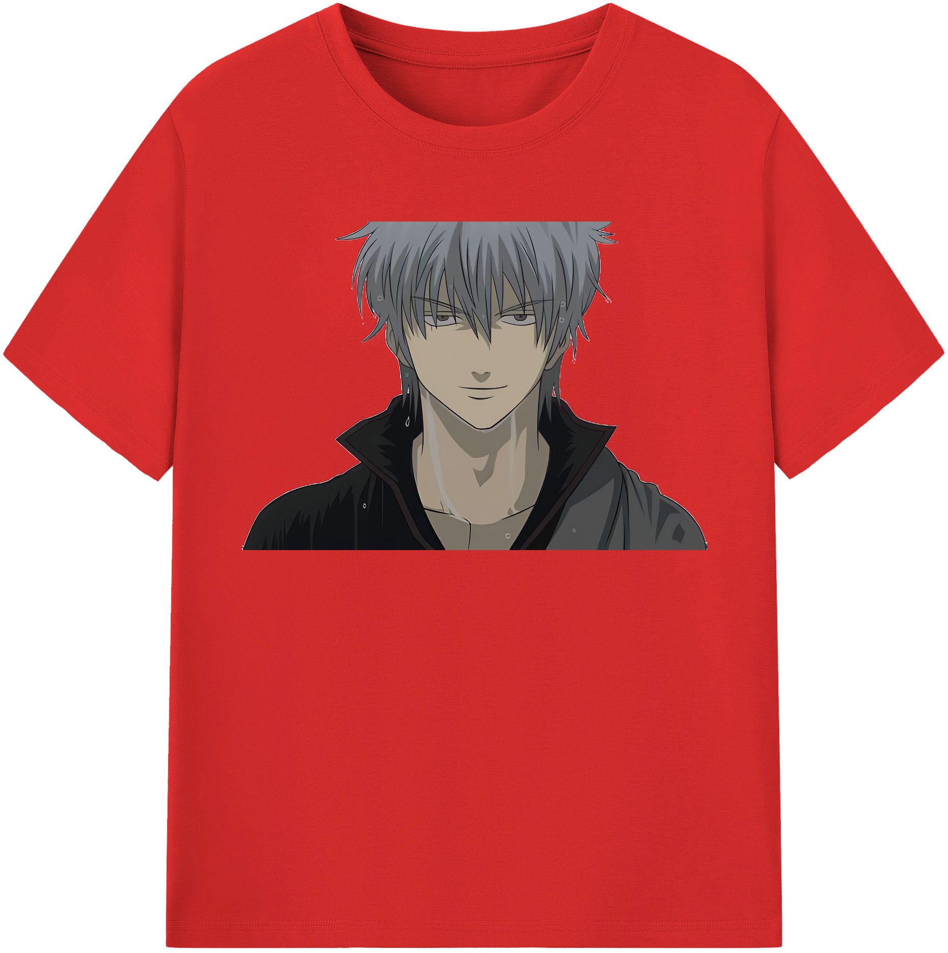 （画像用） ぎんたま 坂田銀時（さかたぎんとき） 神楽 志村新八（しむら しんぱち） GINTAMA Sakata Gintoki Kagura Shimura Shinpachi レディースカジュアルプリントTシャツ（綿100％）