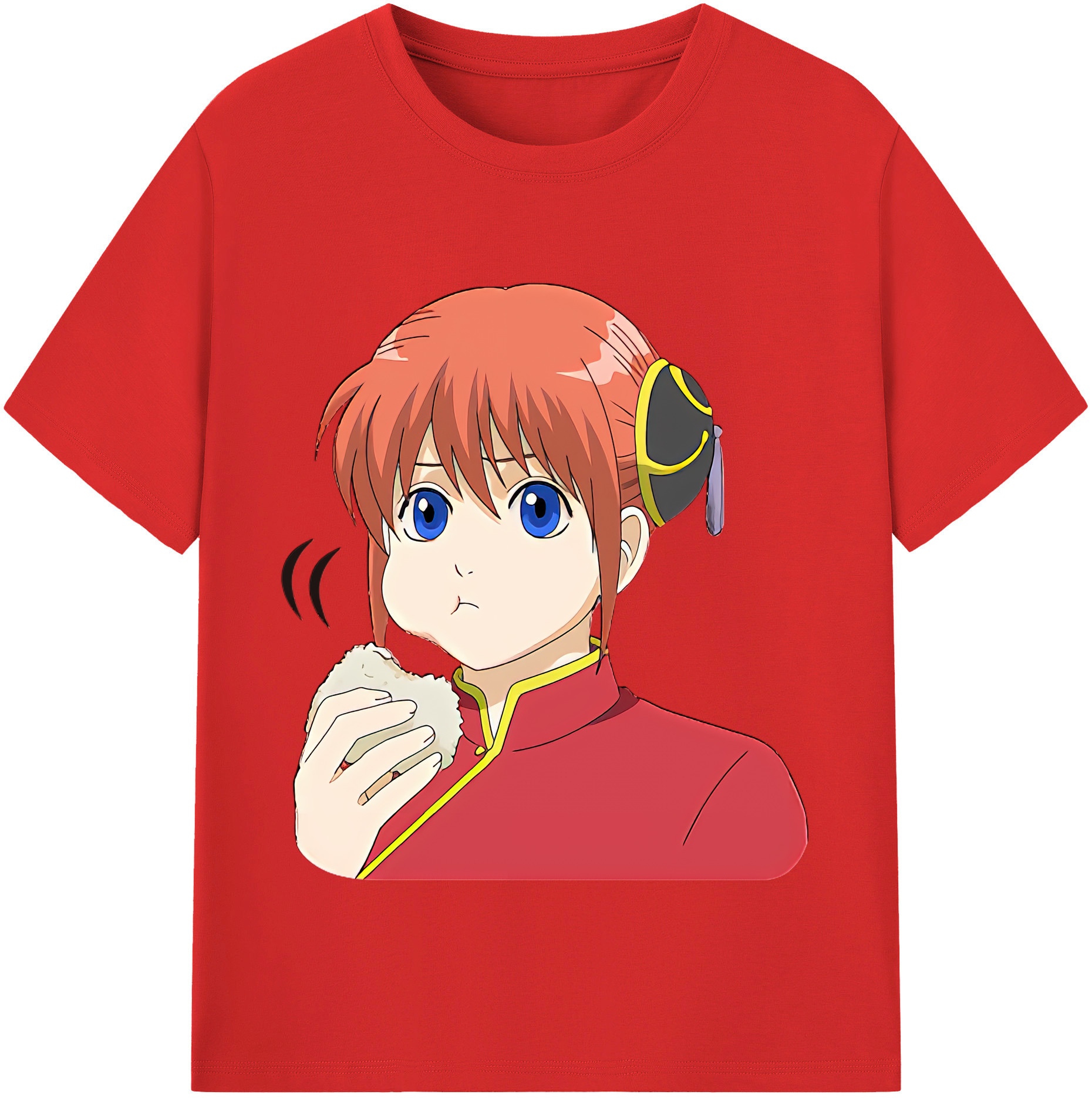 （画像用） ぎんたま 坂田銀時（さかたぎんとき） 神楽 志村新八（しむら しんぱち） GINTAMA Sakata Gintoki Kagura Shimura Shinpachi レディースカジュアルプリントTシャツ（綿100％）