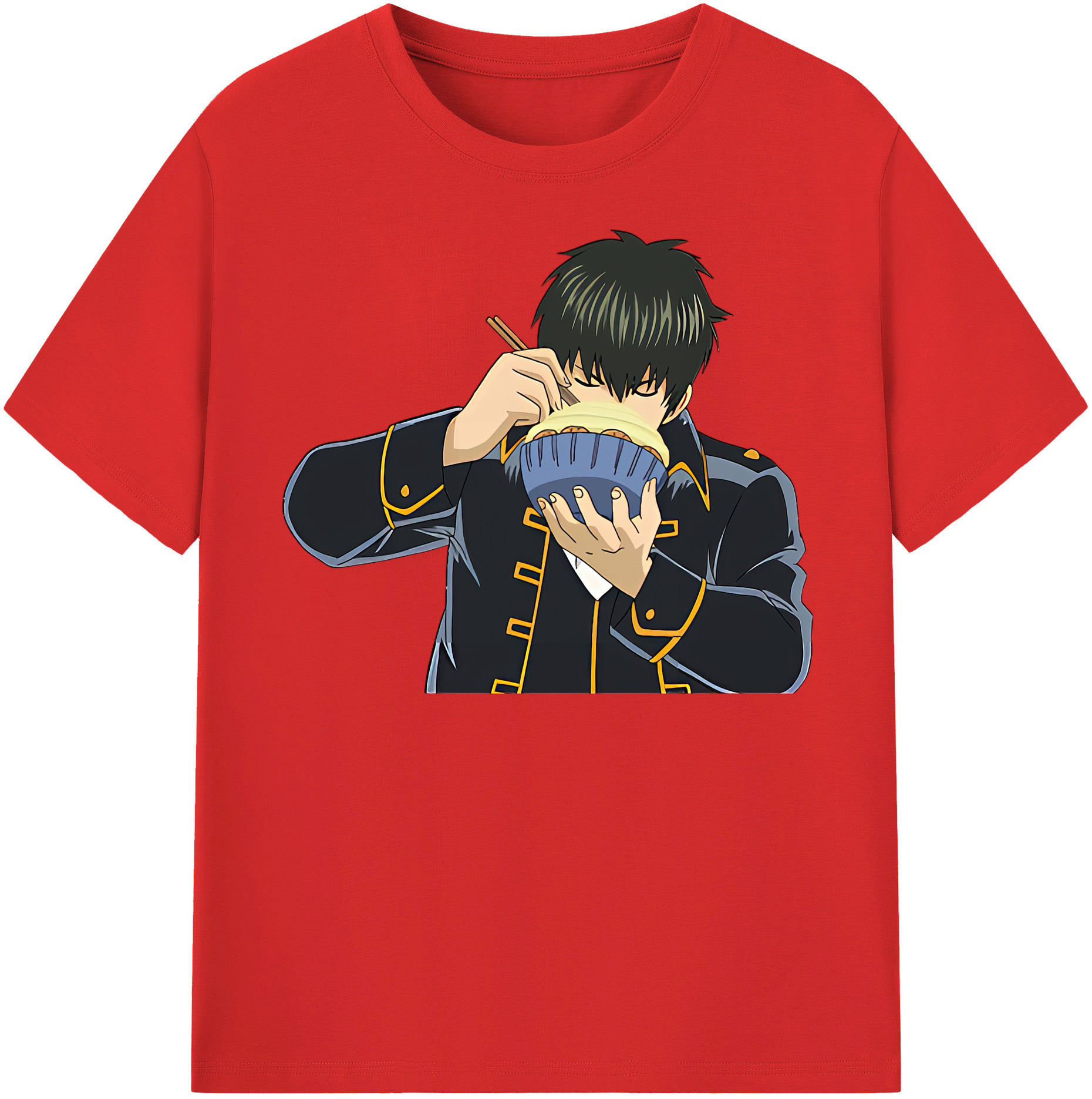 （画像用） ぎんたま 坂田銀時（さかたぎんとき） 神楽 志村新八（しむら しんぱち） GINTAMA Sakata Gintoki Kagura Shimura Shinpachi レディースカジュアルプリントTシャツ（綿100％）