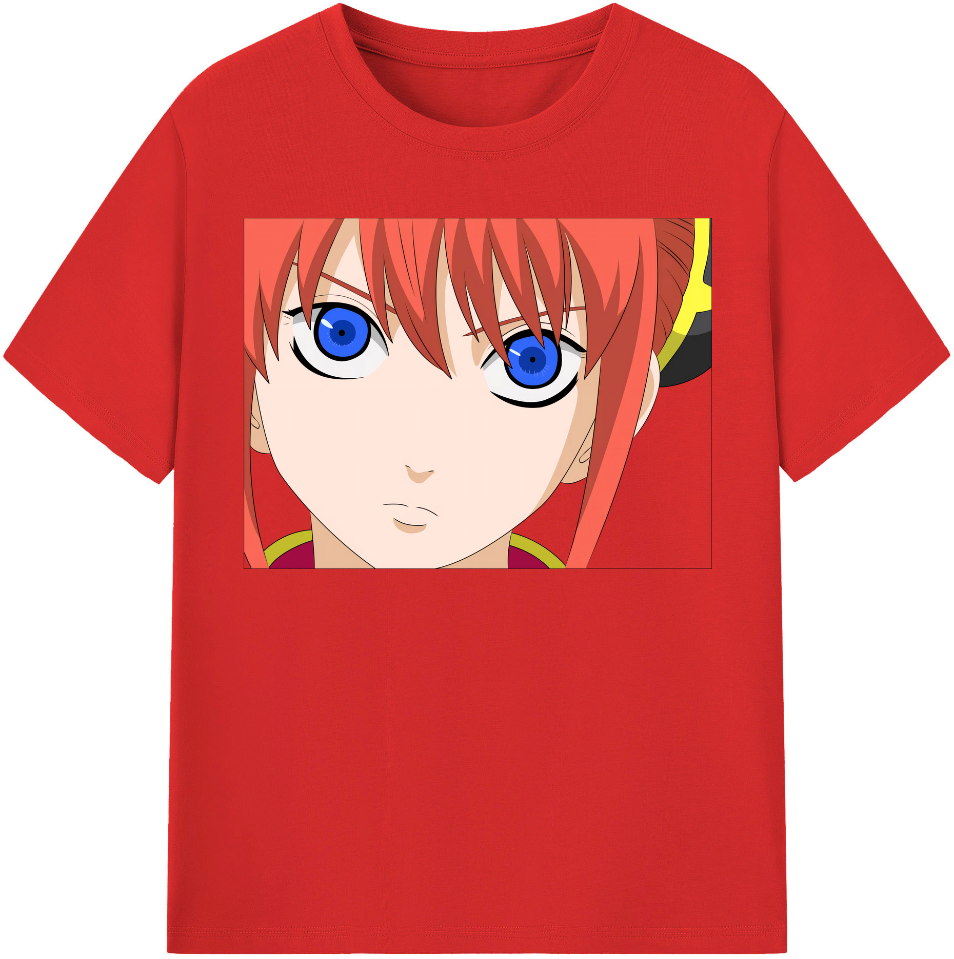 （画像用） ぎんたま 坂田銀時（さかたぎんとき） 神楽 志村新八（しむら しんぱち） GINTAMA Sakata Gintoki Kagura Shimura Shinpachi レディースカジュアルプリントTシャツ（綿100％）