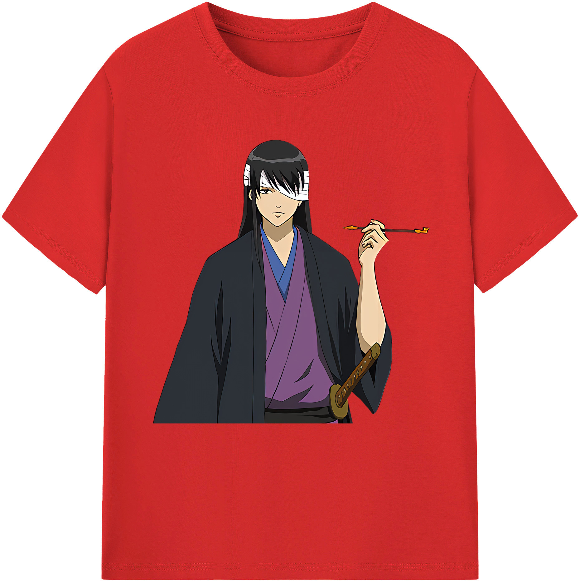 （画像用） ぎんたま 坂田銀時（さかたぎんとき） 神楽 志村新八（しむら しんぱち） GINTAMA Sakata Gintoki Kagura Shimura Shinpachi レディースカジュアルプリントTシャツ（綿100％）